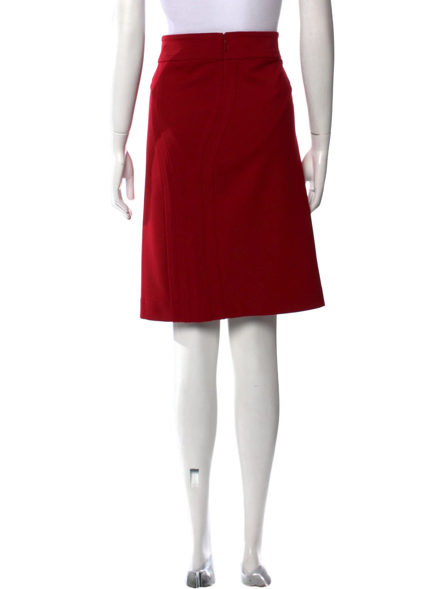 Gucci Gucci Wool Knee-Length Skirt Size 32" / US 10 / IT 46 - 2 Thumbnail