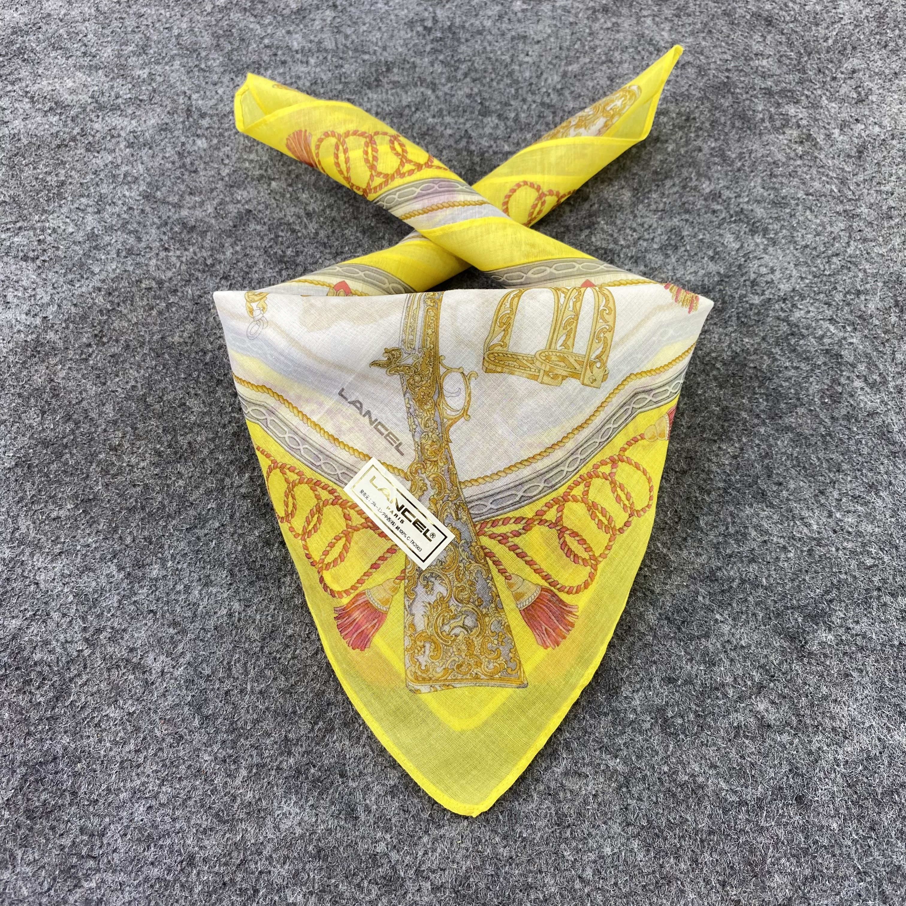 Lancel Lancel Handkerchief / Bandana / Neckerchief-B723 Size ONE SIZE - 2 Thumbnail