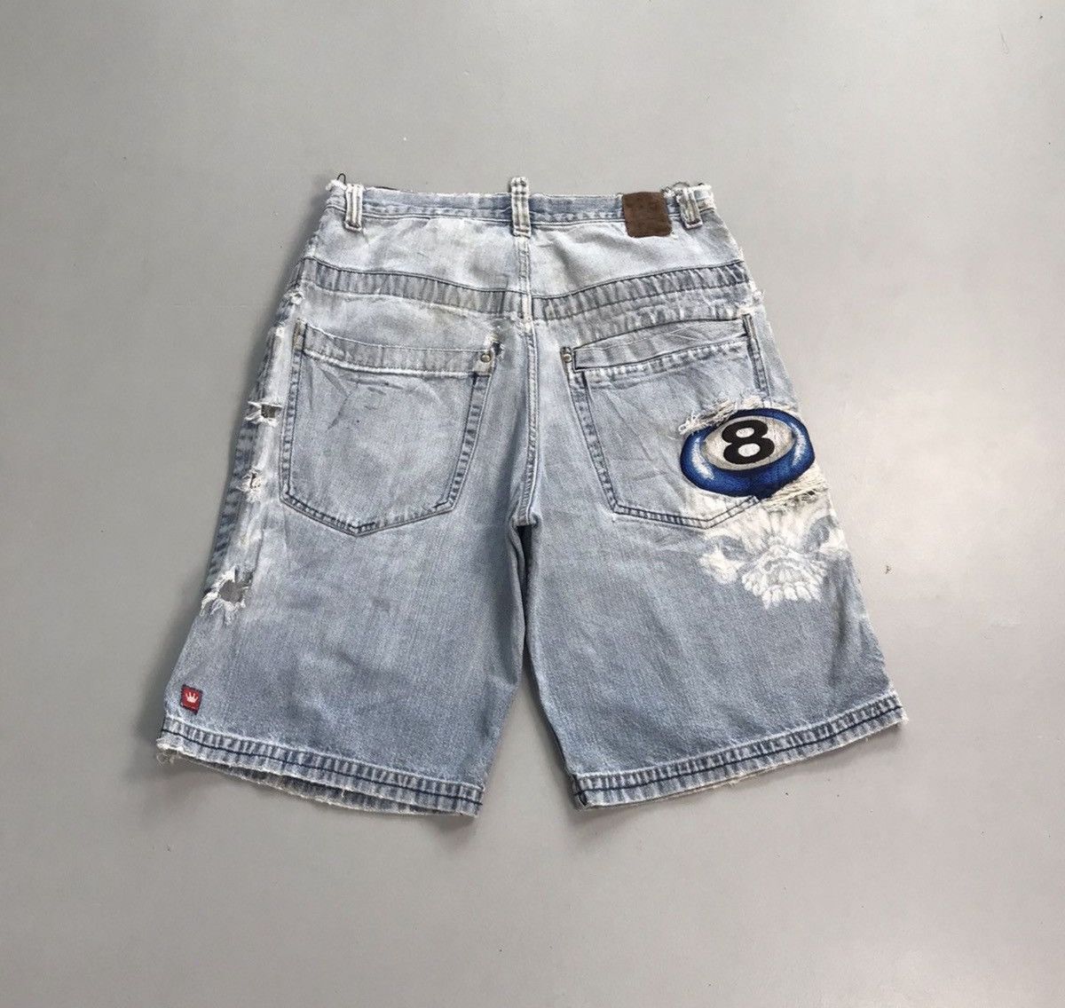 JNCO Vintage jnco 8 ball🎱 denim jorts Size US 34 / EU 50 - 1 Thumbnail