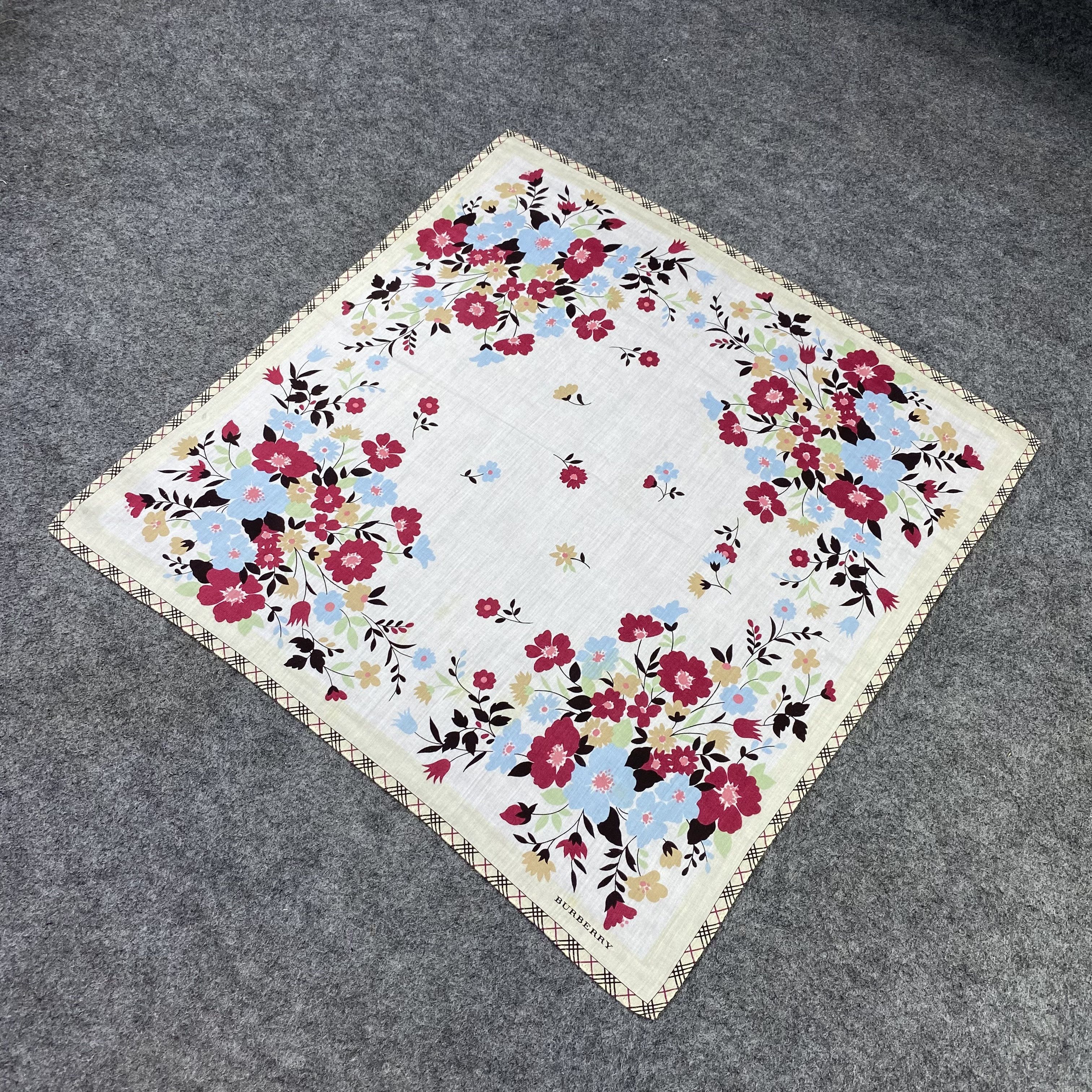 Burberry Burberry Handkerchief Neckerchief Bandana-B1936 Size ONE SIZE - 4 Thumbnail