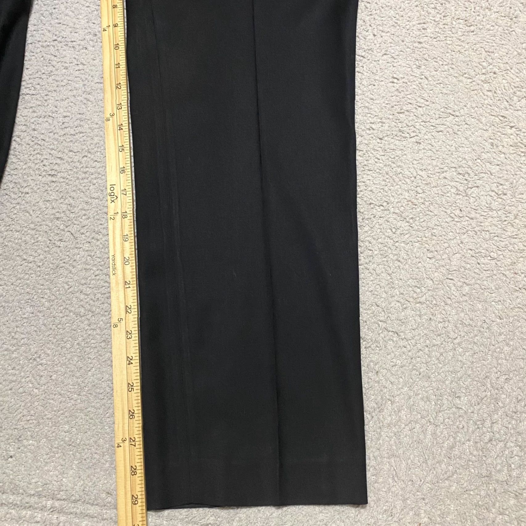 Ralph Lauren Lauren Ralph Lauren Mens Dress Pants Black Straight Mid Rise 38x29 Inseam Flat Front Regular Size 38 Men Pants Global? Size US 38 / EU 54 - 6 Thumbnail