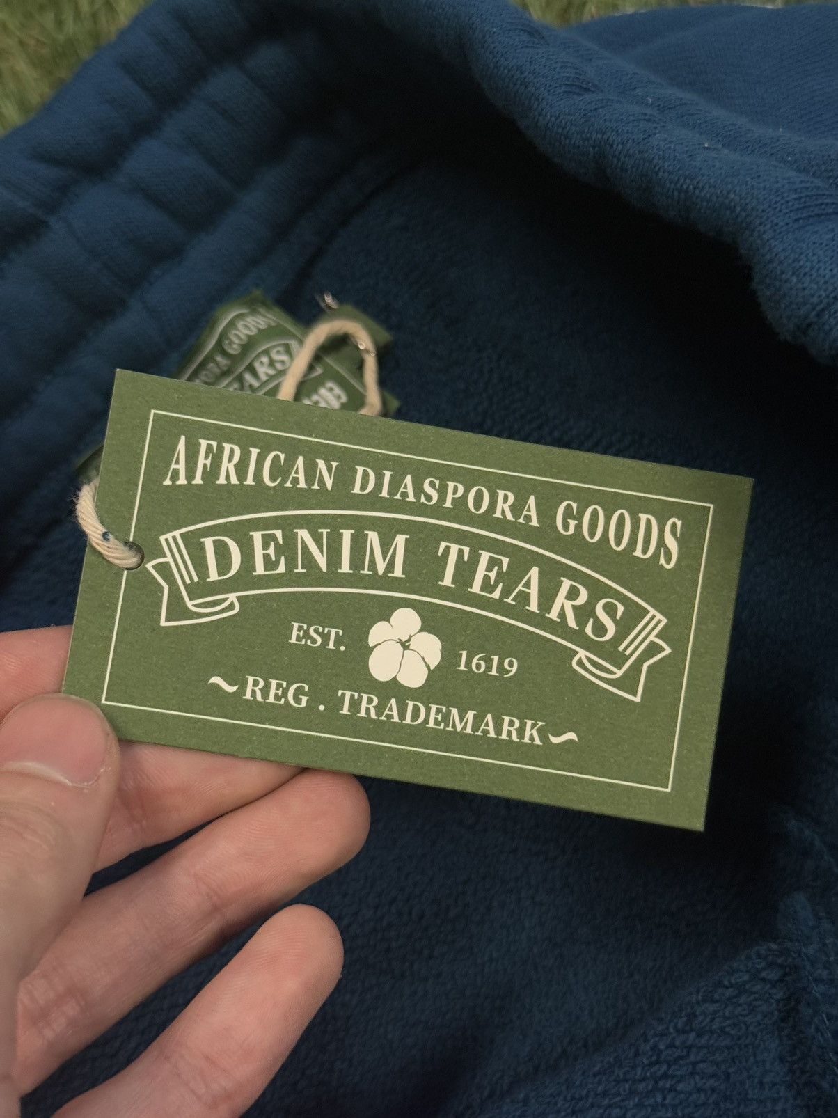 Cactus Plant Flea Market × DENIM TEARS Denim Tears x CPFM Cotton Wreath Sweatpants (M) (NEW) Size US 29 - 8 Thumbnail