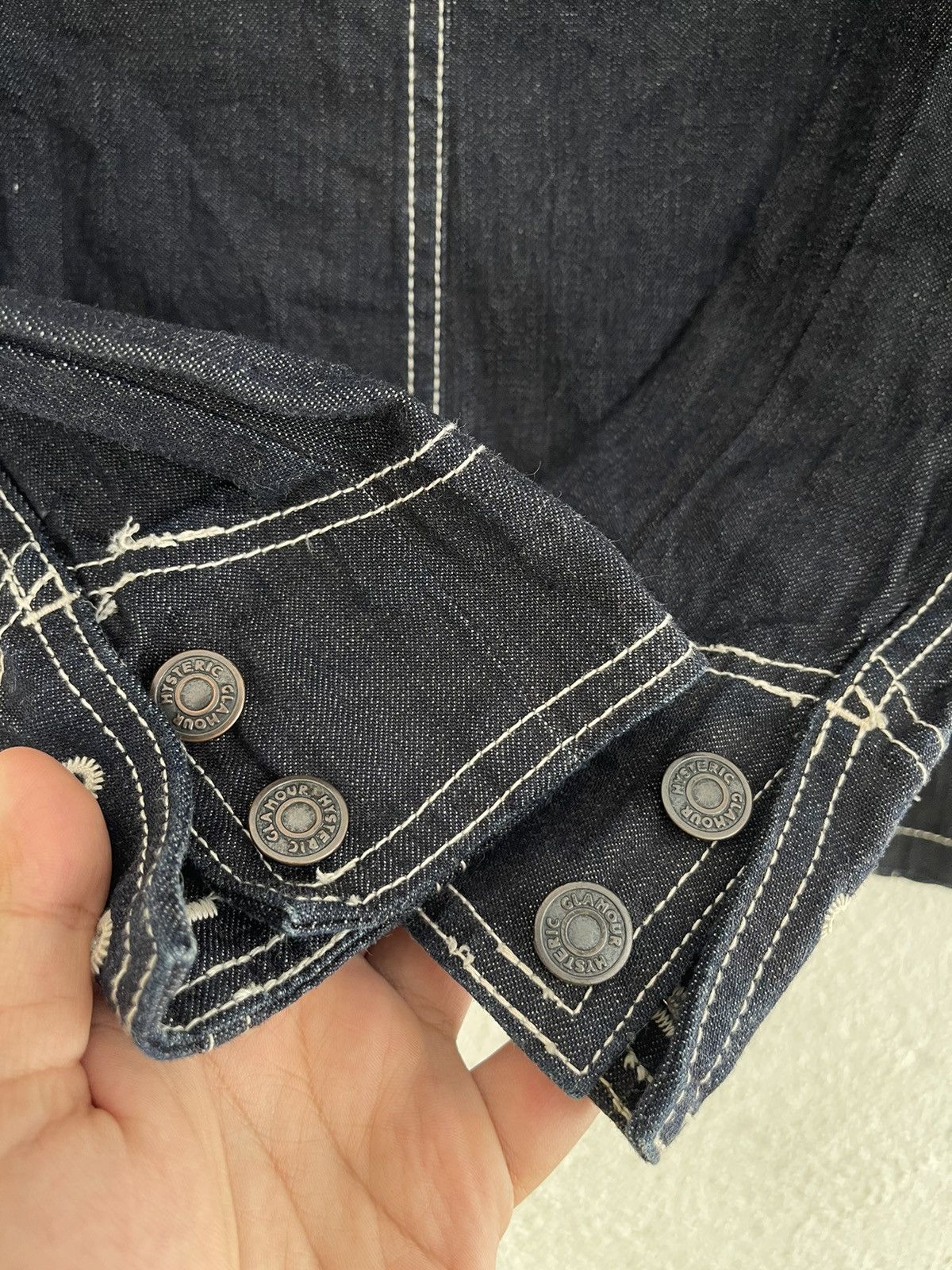 Hysteric Glamour × Japanese Brand Sample Hysteric Glamour Denim Jacket Size US M / EU 48-50 / 2 - 5 Thumbnail