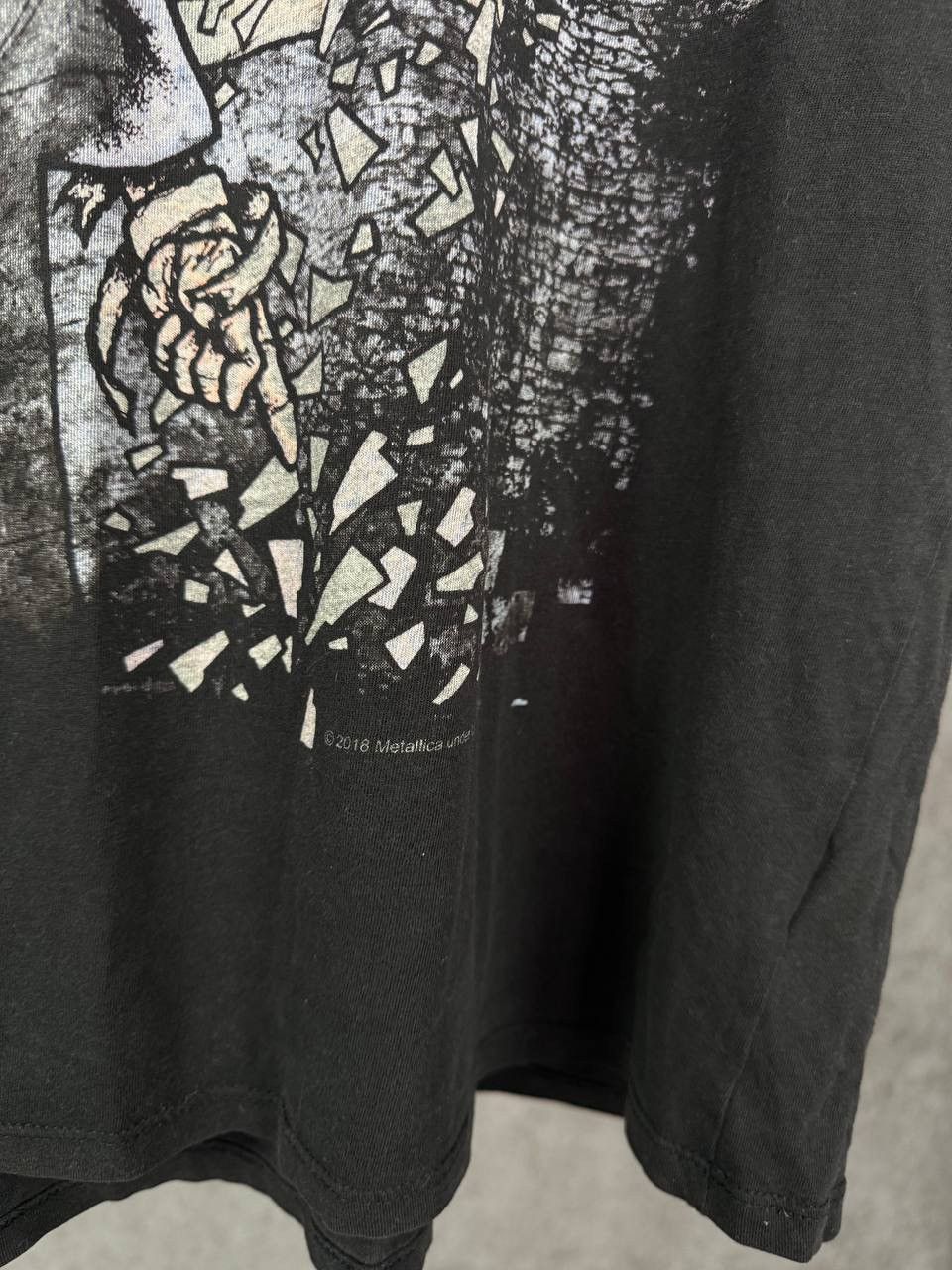 Metallica Metallica rock band skulls overprinted tee Size US XL / EU 56 / 4 - 5 Thumbnail
