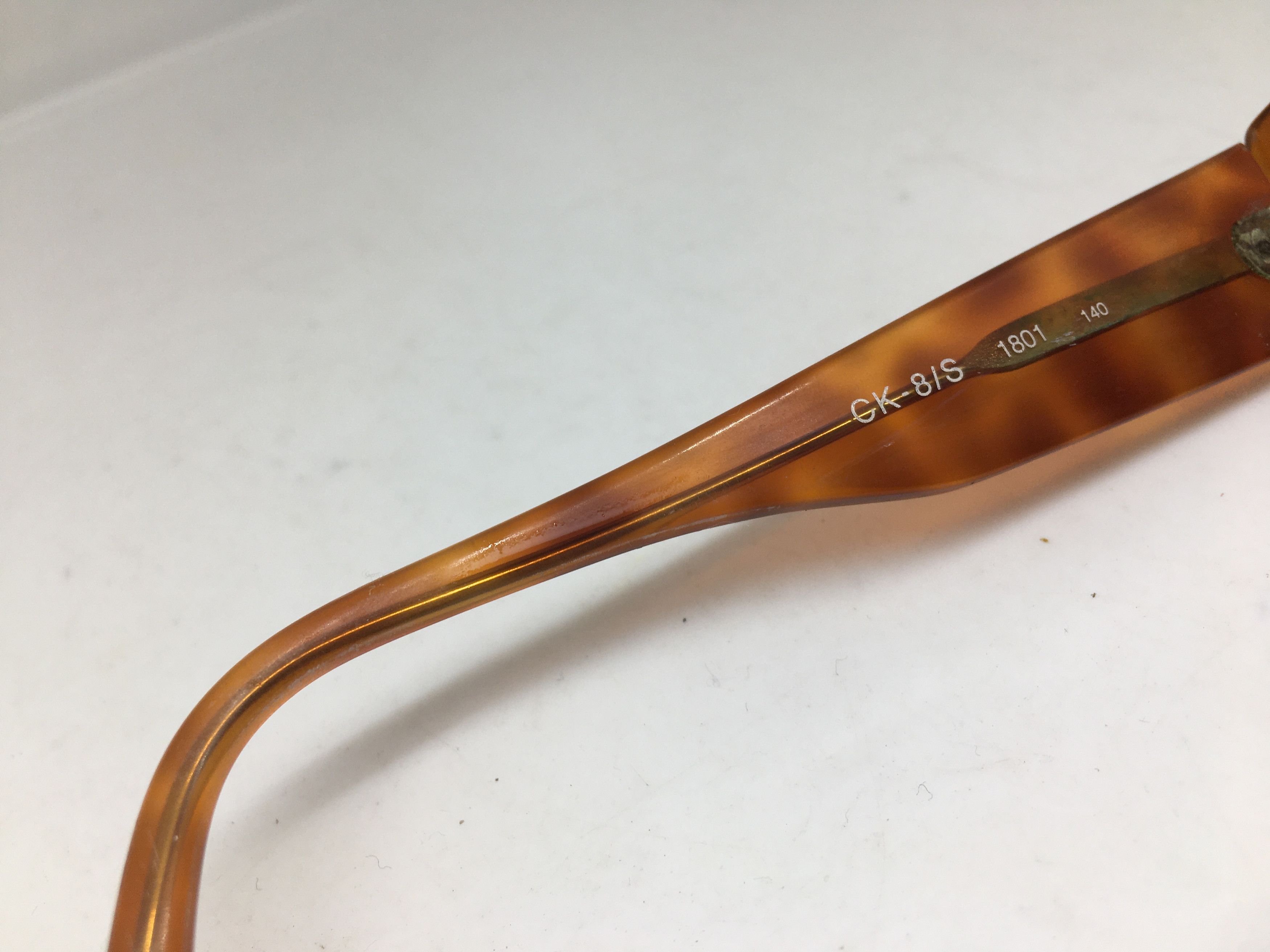 Calvin Klein Vintage Calvin Klein CK-8/S 1801 Tokyo Tortoise Eyeglasses Size ONE SIZE - 7 Thumbnail