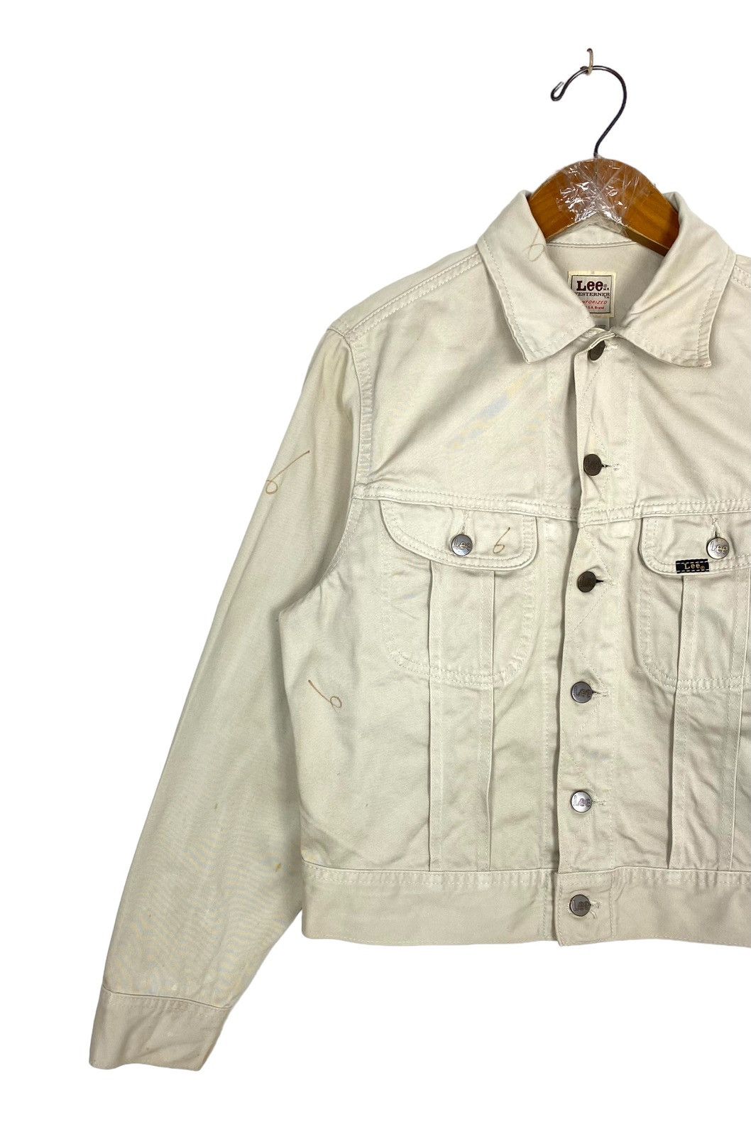 Lee Rare‼️ Vintage Lee Western Sanforized Trucker Jacket Japan Size US XS / EU 42 / 0 - 2 Thumbnail
