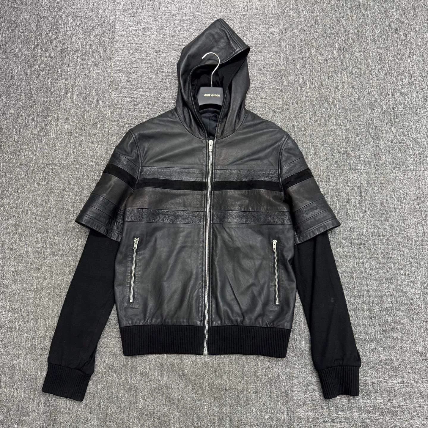 Givenchy Givenchy Hooded Jacket with Mixed Fabrics. Size US M / EU 48-50 / 2 - 1 Thumbnail