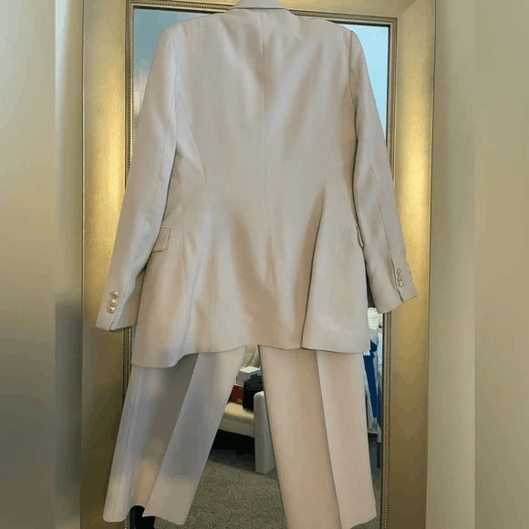 Zara Zara Beige Suit Set - NWOT Size US M / EU 48-50 / 2 - 2 Thumbnail