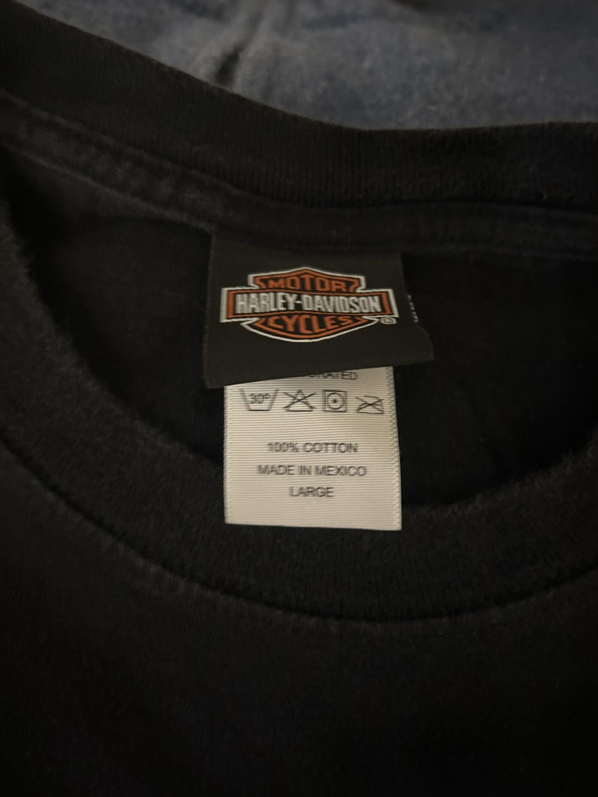 Harley Davidson × Vintage Y2K Harley Davidson Flames Tee Size US L / EU 52-54 / 3 - 3 Thumbnail