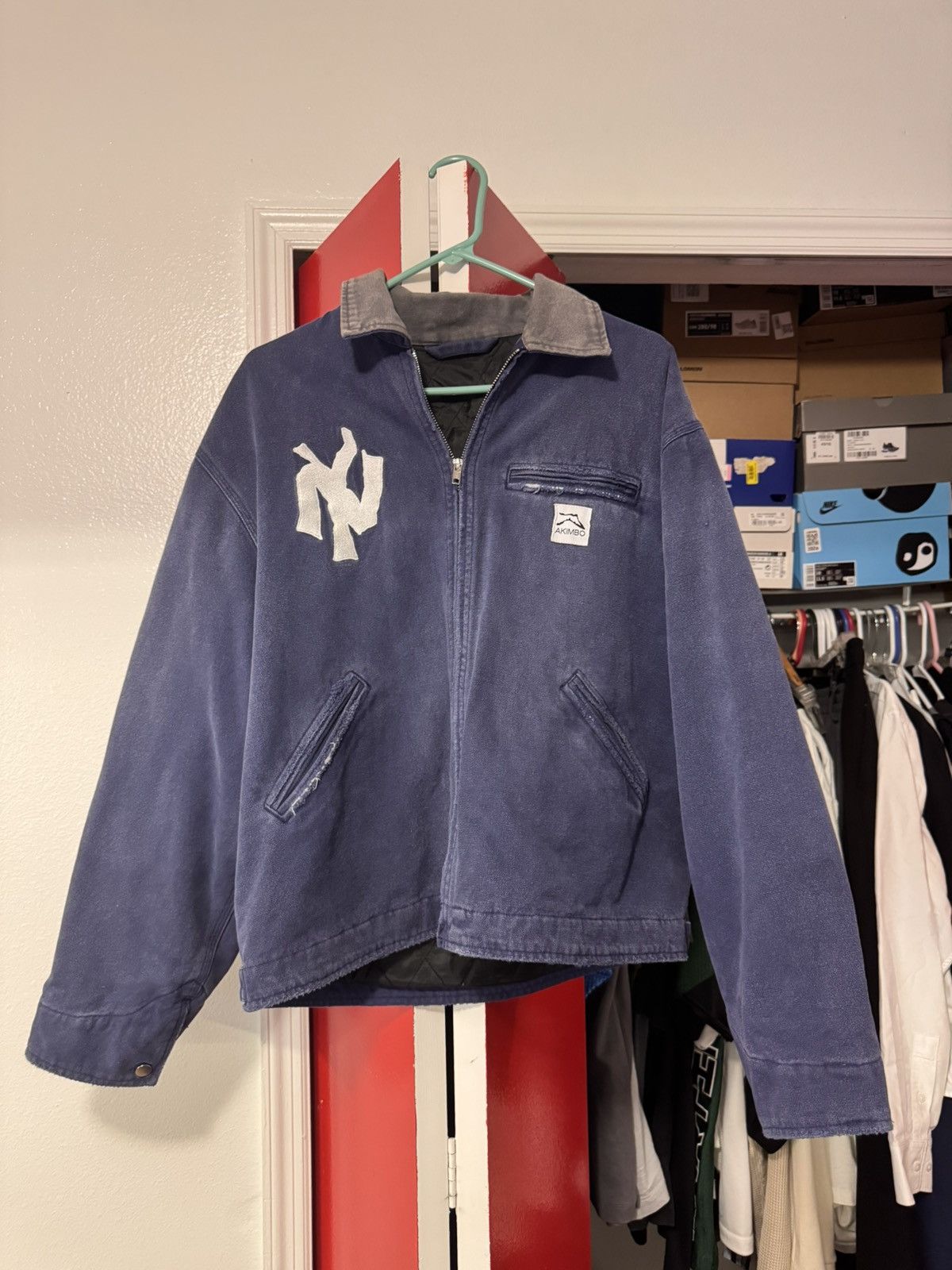 NY NOODLE AKIMBO WORK JACKET デトロイトジャケット NY NOODLE