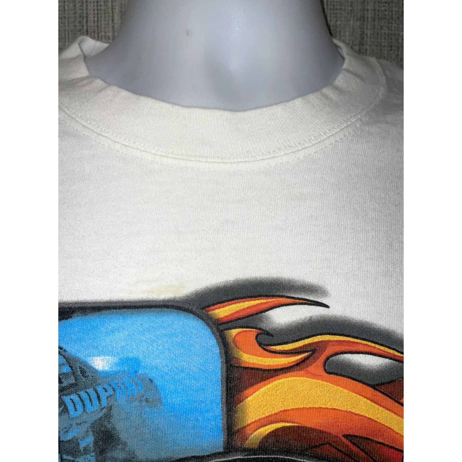 Vintage VINTAGE Jeff Gordon graphic Tee White Graphic T-Shirt Mens L Size US L / EU 52-54 / 3 - 2 Thumbnail