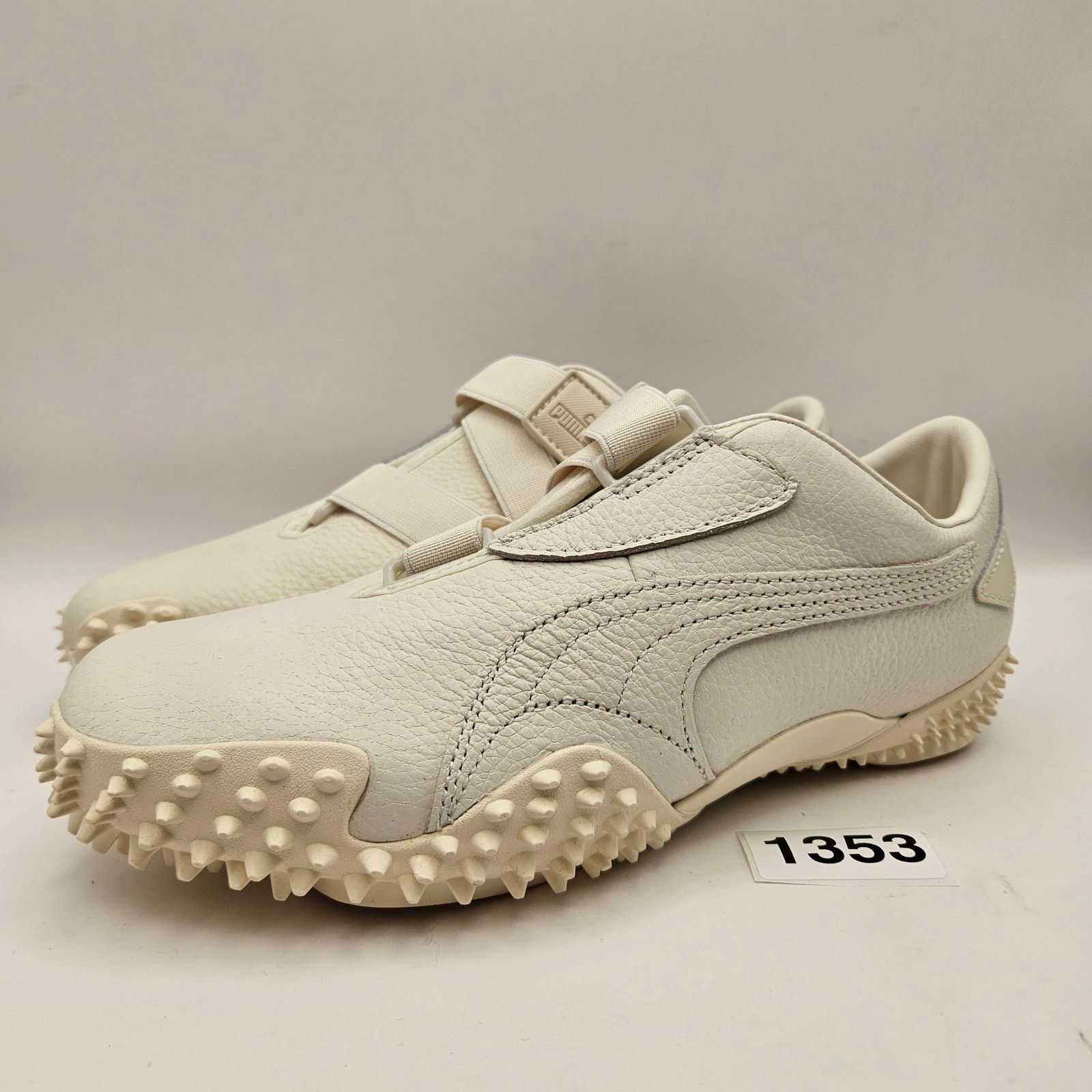 Puma PUMA RARE WOMEN'S 7 MOSTRO LEATHER FROSTED IVORY WHITE Size US 7 / IT 37 - 1 Thumbnail