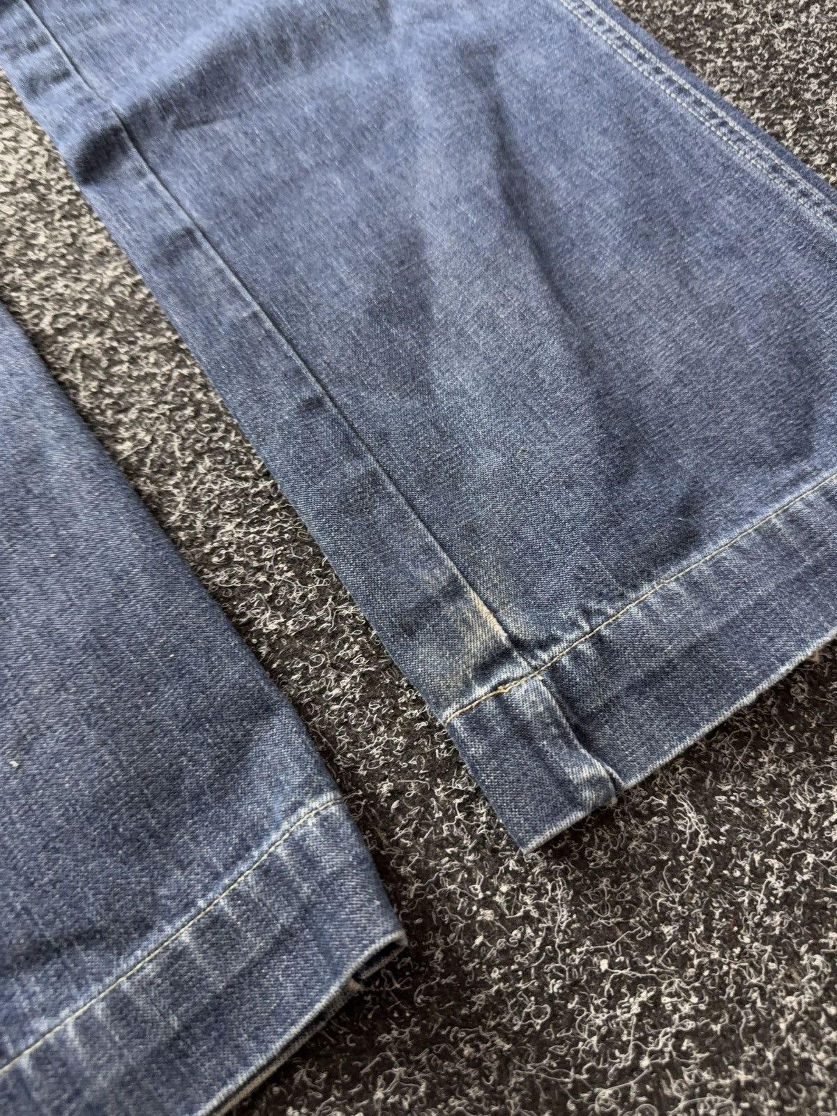 Japanese Brand Y2K 00s Pepe Jeans SK8 Straight Denim Blue 90s Vintage Style Size US 32 / EU 48 - 5 Thumbnail