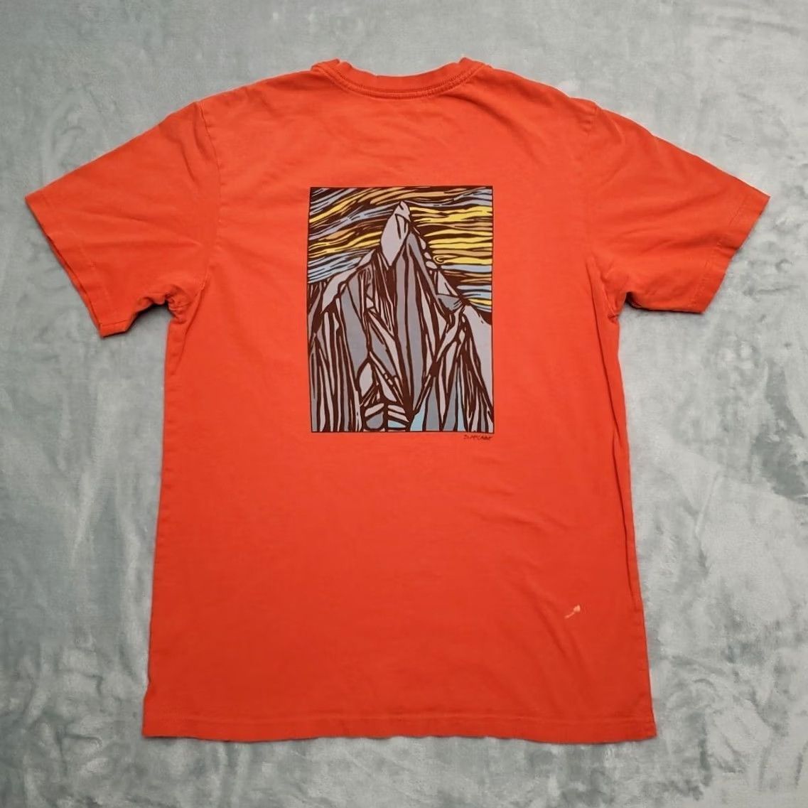 Patagonia Patagonia Crewneck Shirt Mens Small Orange Short Sleeve Jersey T-Shirt Logo Graphic Nature Outdoor 90s Mens Size US S / EU 44-46 / 1 - 4 Thumbnail