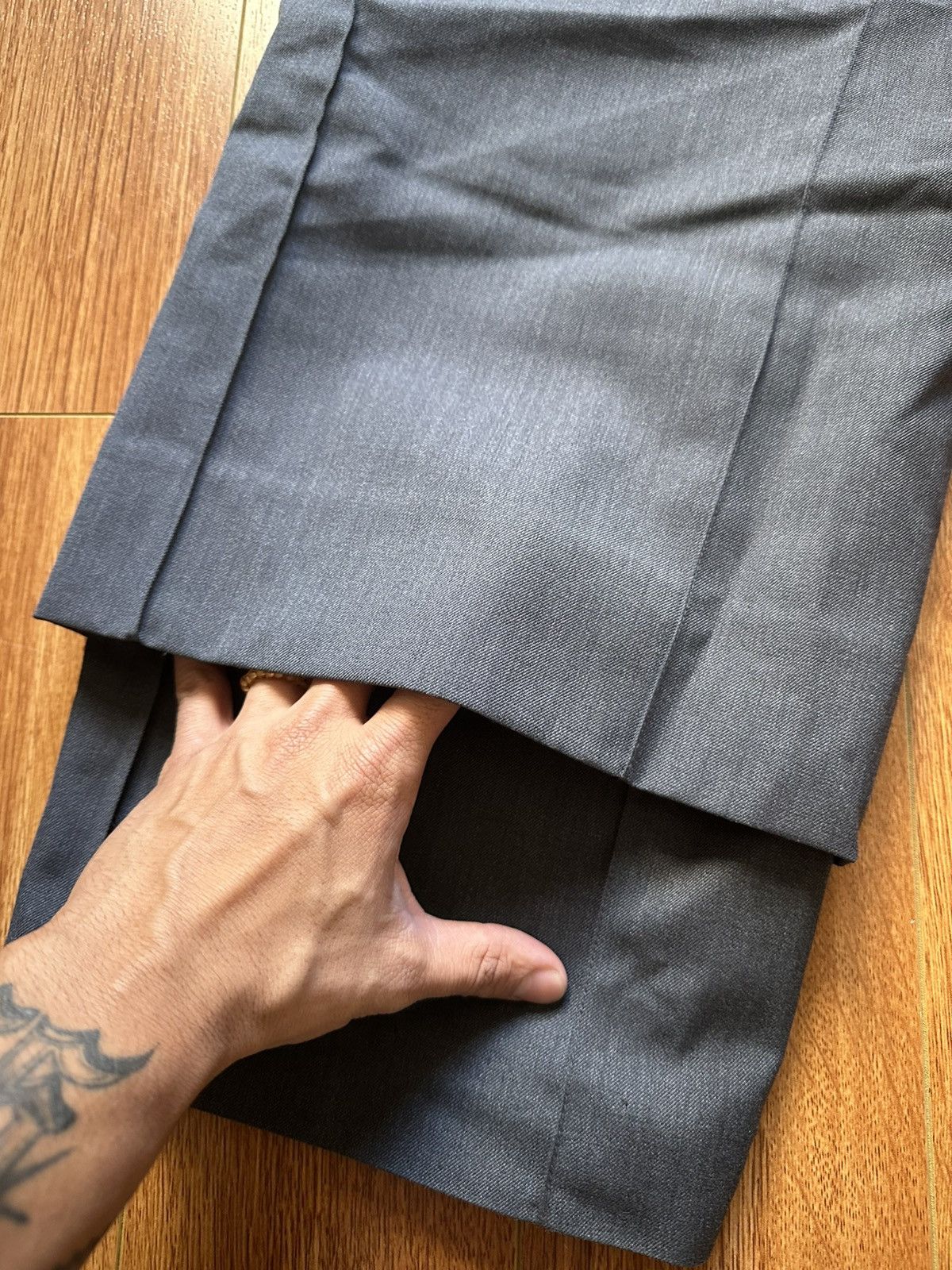 Comme des Garcons Karmuel Young Double Layered Trousers Size US 30 / EU 46 - 6 Thumbnail