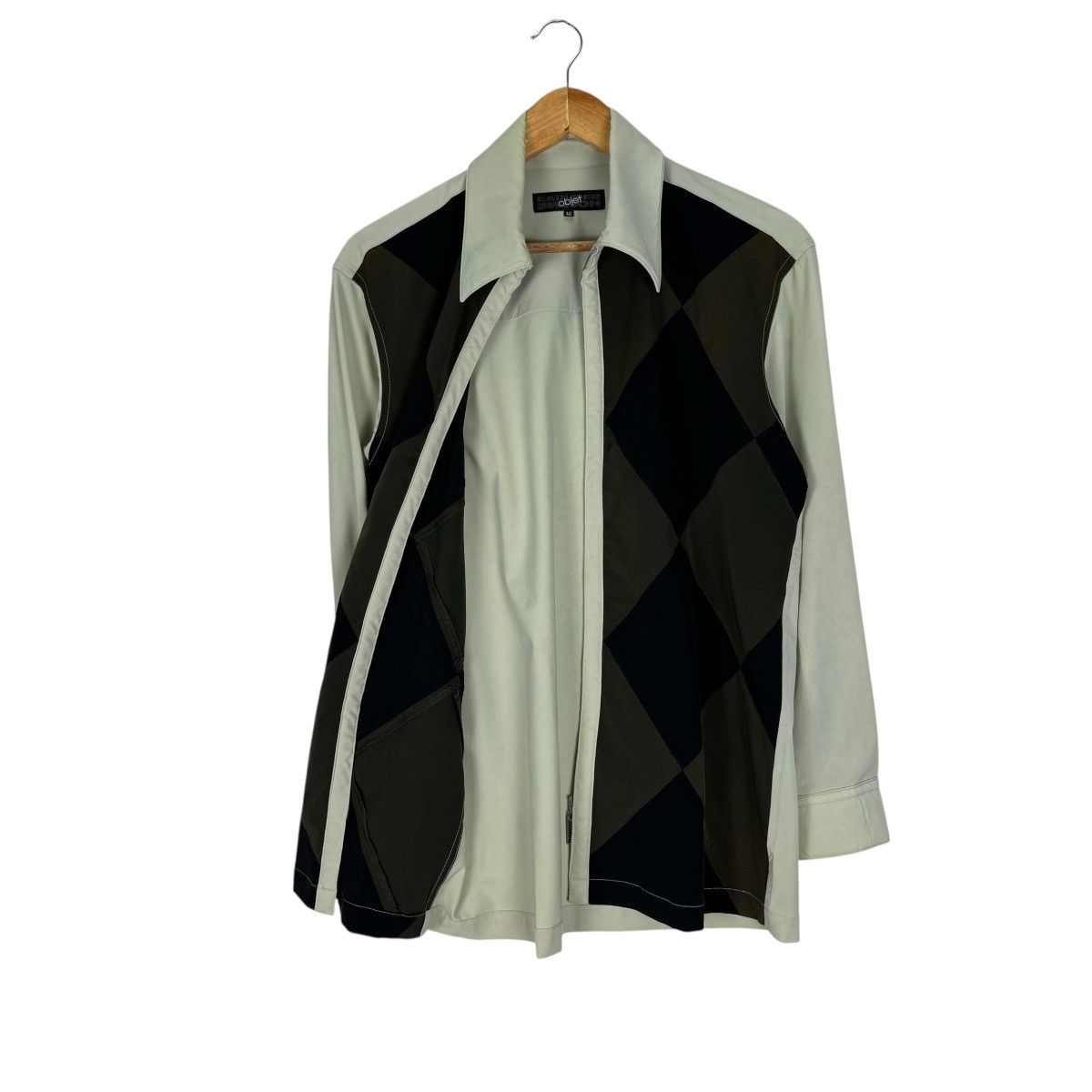 Gaultier Homme Objet ☀️JPG OBJECT DIAMOND ZIPPER SUMMER JACKET Size US S / EU 44-46 / 1 - 10 Thumbnail