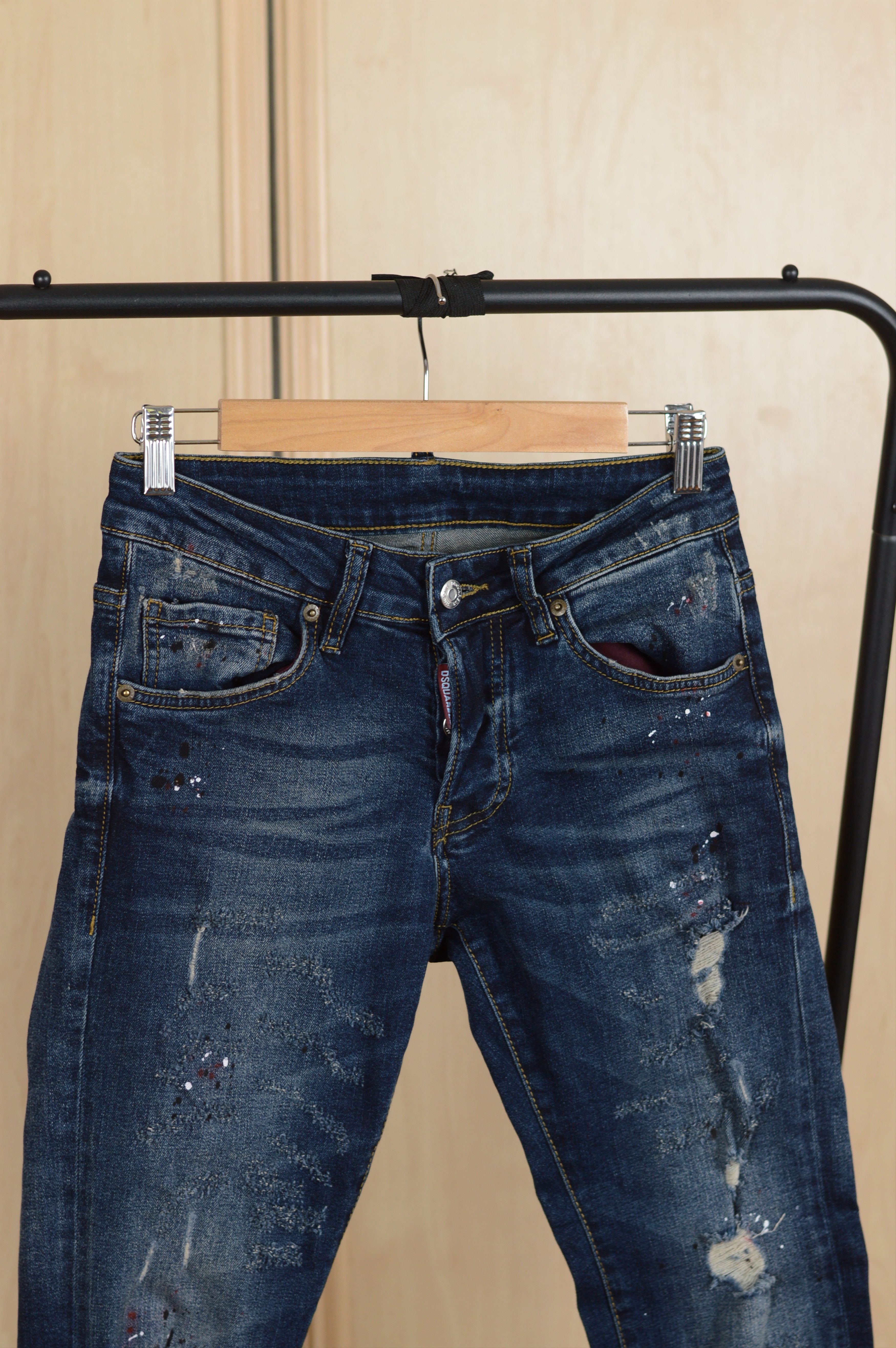 Dsquared2 Dsquared2 Distressed Denim Jeans Pant Size US 26 / EU 42 - 2 Thumbnail