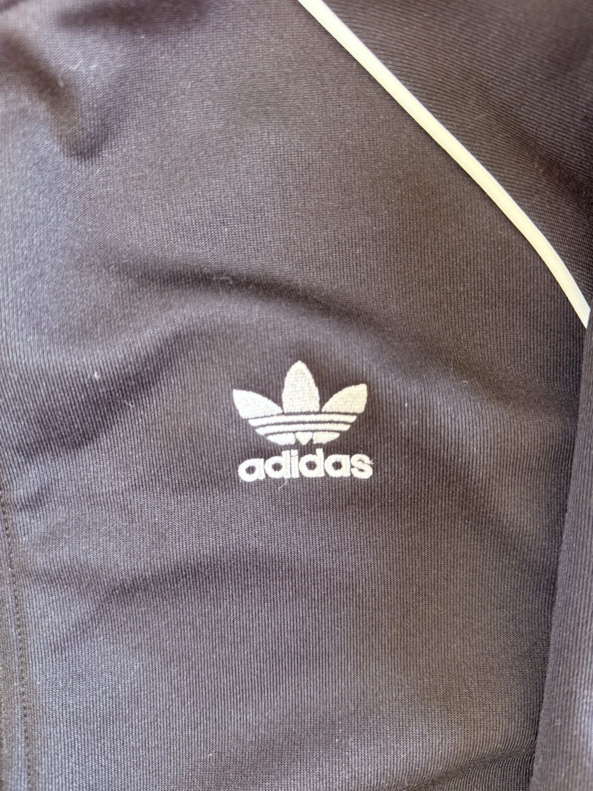 Adidas Adidas Classic Black 3 Stripes Zipper Jacket Size US M / EU 48-50 / 2 - 5 Thumbnail
