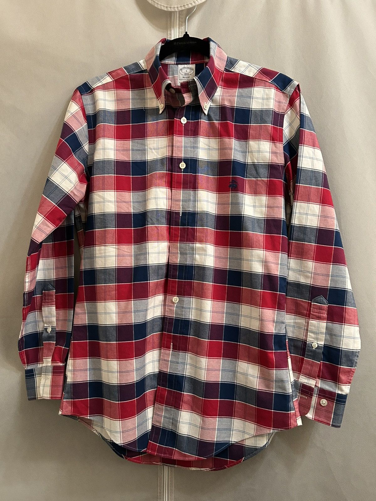 Brooks Brothers × Polo Ralph Lauren Brooks Brother Plaid Shirt Size US S / EU 44-46 / 1 - 1 Thumbnail