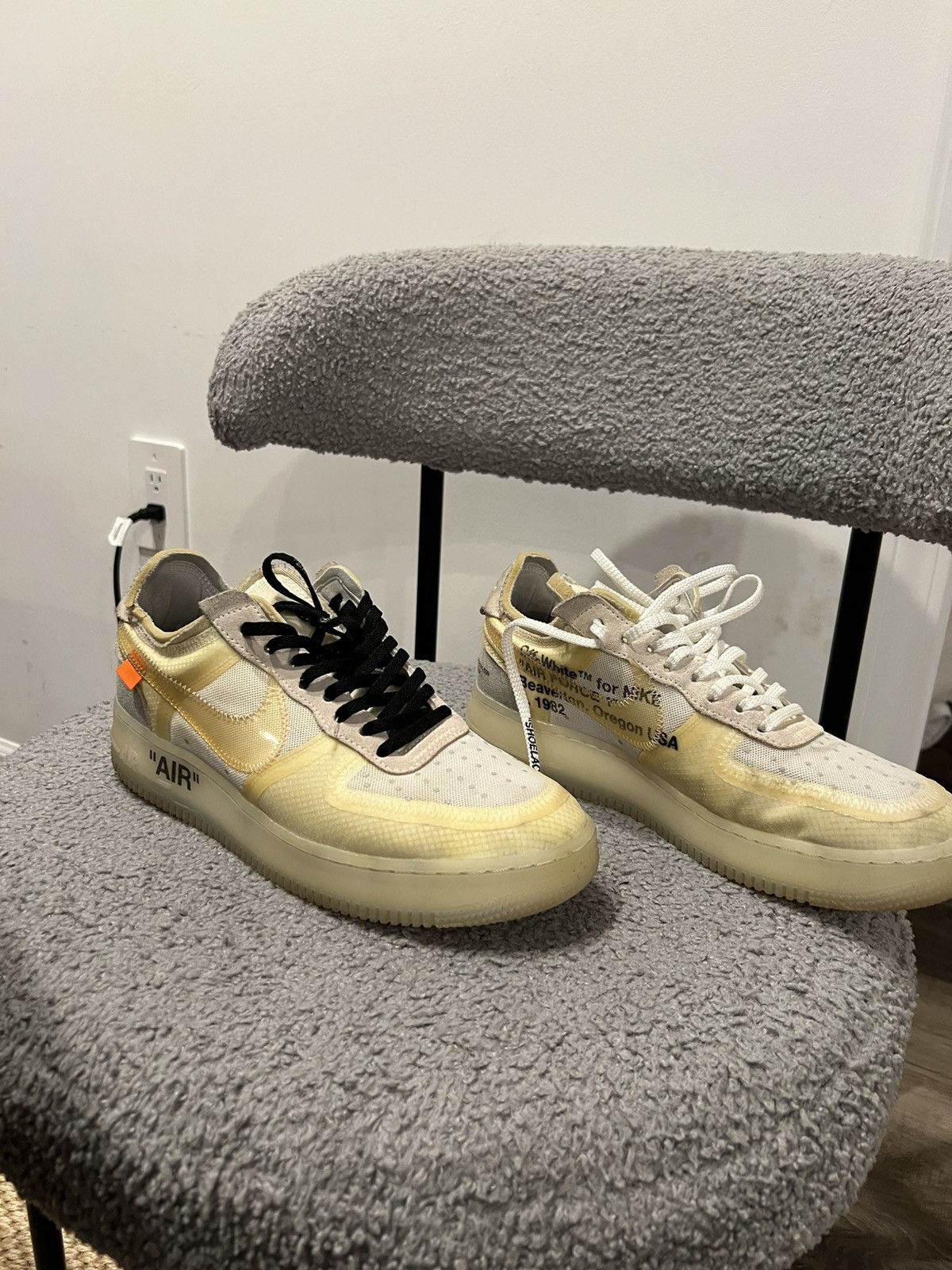 Nike × Off-White Off White x Nike Air Force Size US 9 / EU 42 - 2 Thumbnail