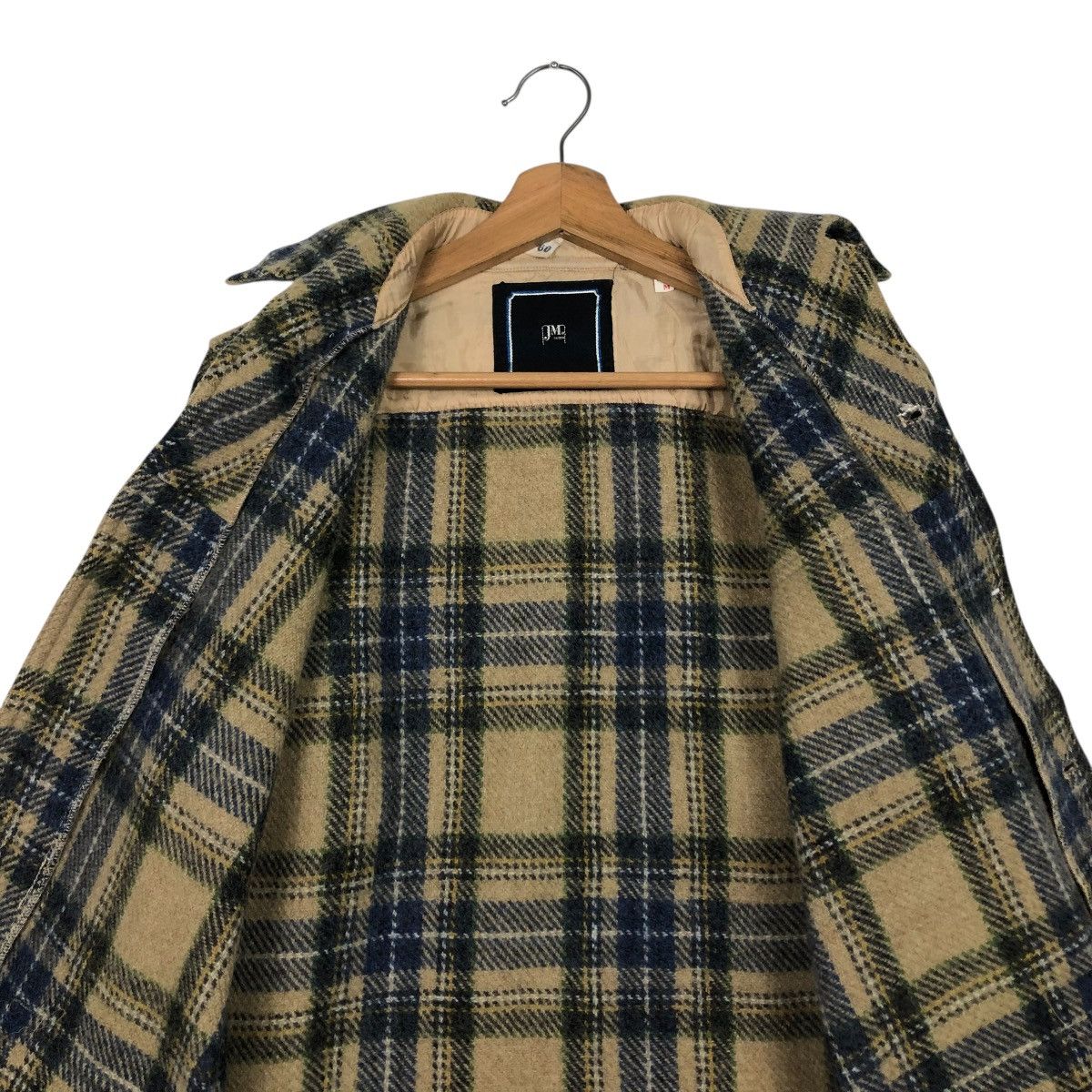 Japanese Brand 🔥VINTAGE FLANNEL SHIRT JACKET TARTAN JM ISSEY MIYAKE Size US M / EU 48-50 / 2 - 16 Thumbnail