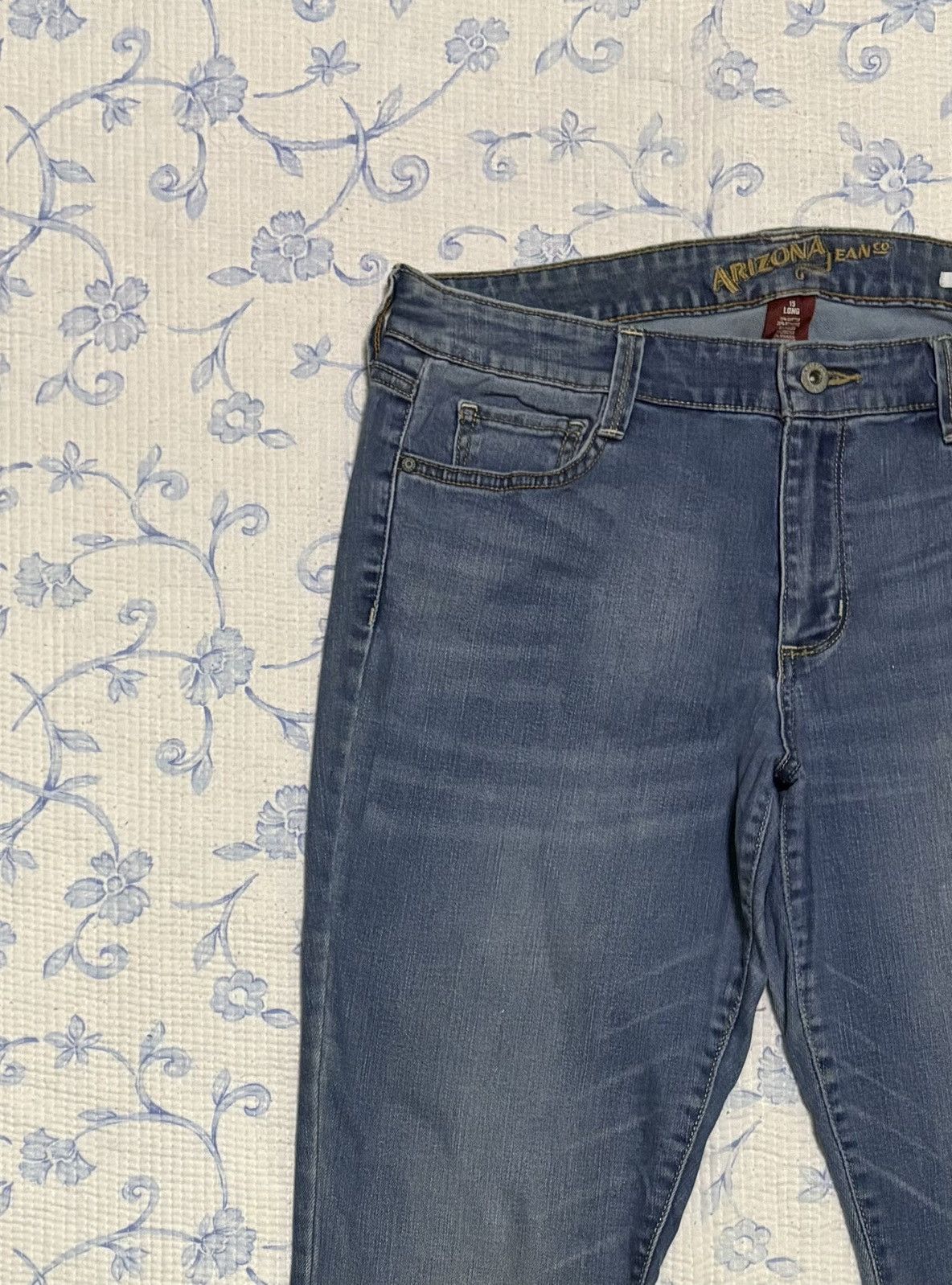 Arizona Jean Co. Arizona Jean Company Streewear Jeans Flared Denim Size US 33 - 5 Thumbnail
