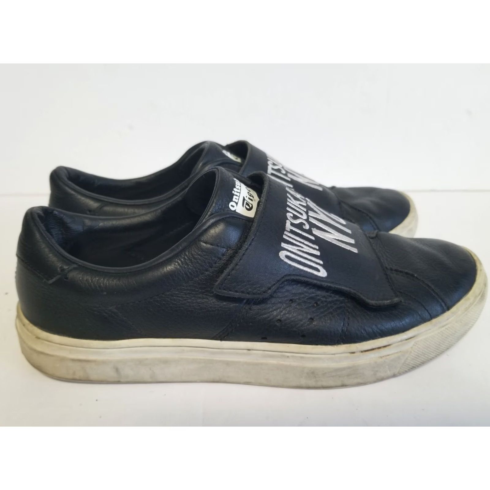 Onitsuka Tiger Onitsuka Tiger Sneaker Shoes Black White US 5 Hook & Loop Adult Monk Size US 5 / EU 37 - 2 Thumbnail