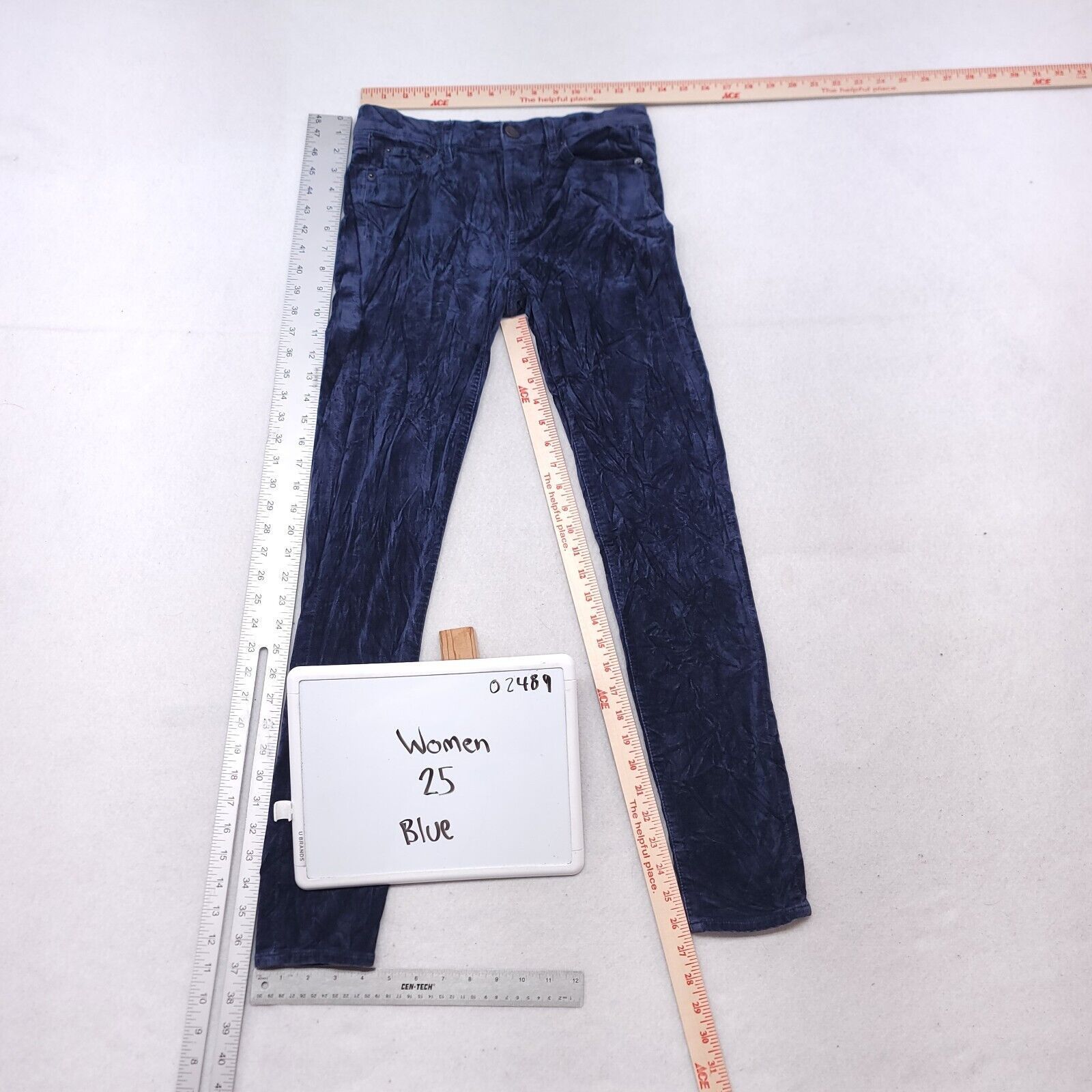 J.Crew JCrew Casual Button Medium Wash Pants Womens Size 25 Blue Size 26" / US 2 / IT 38 - 6 Thumbnail