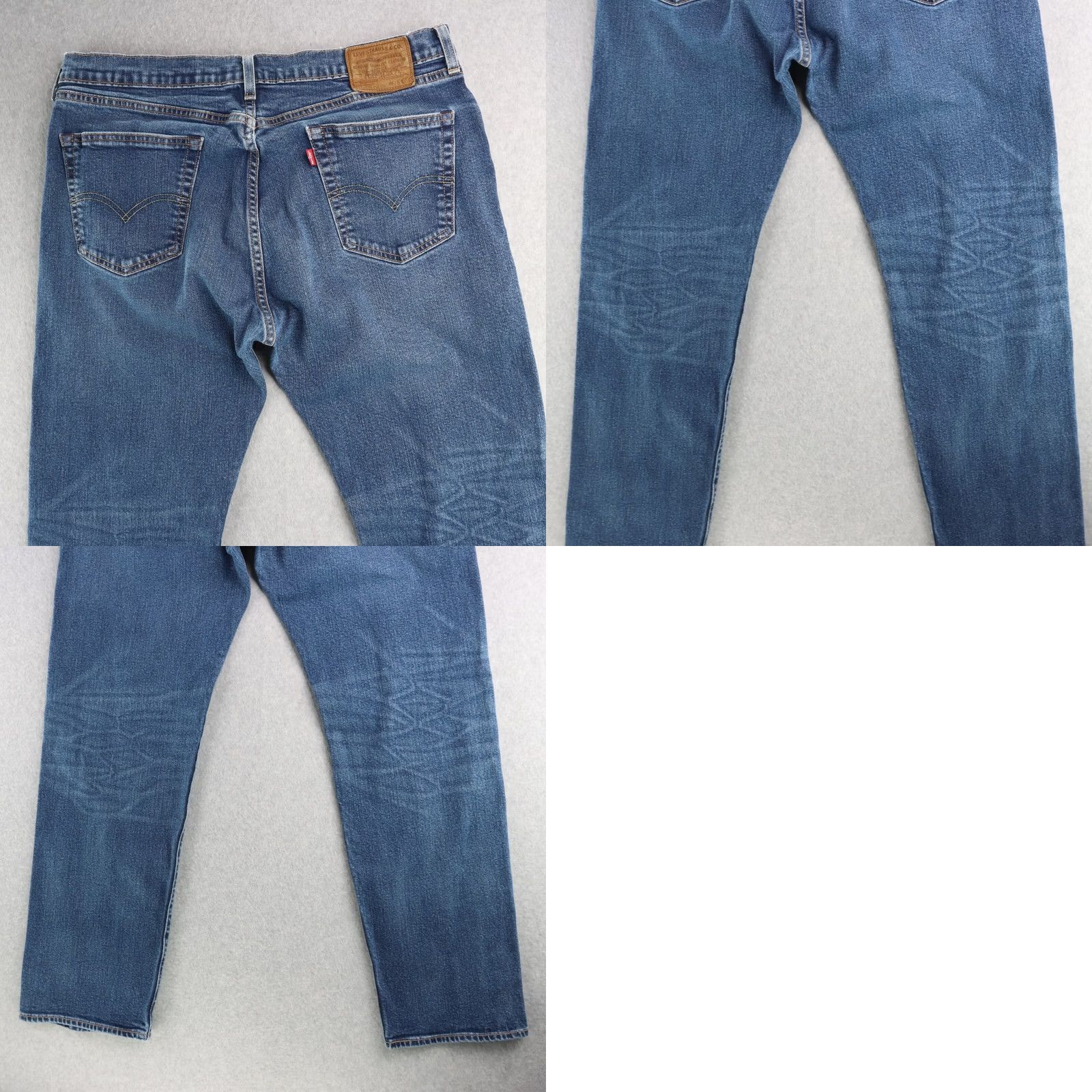 Levi's Levi’s Premium 505 Big E Jeans 35x30 Medium Blue Levi’s 505 Straight Adult Mens Jeans Size US 35 - 9 Thumbnail