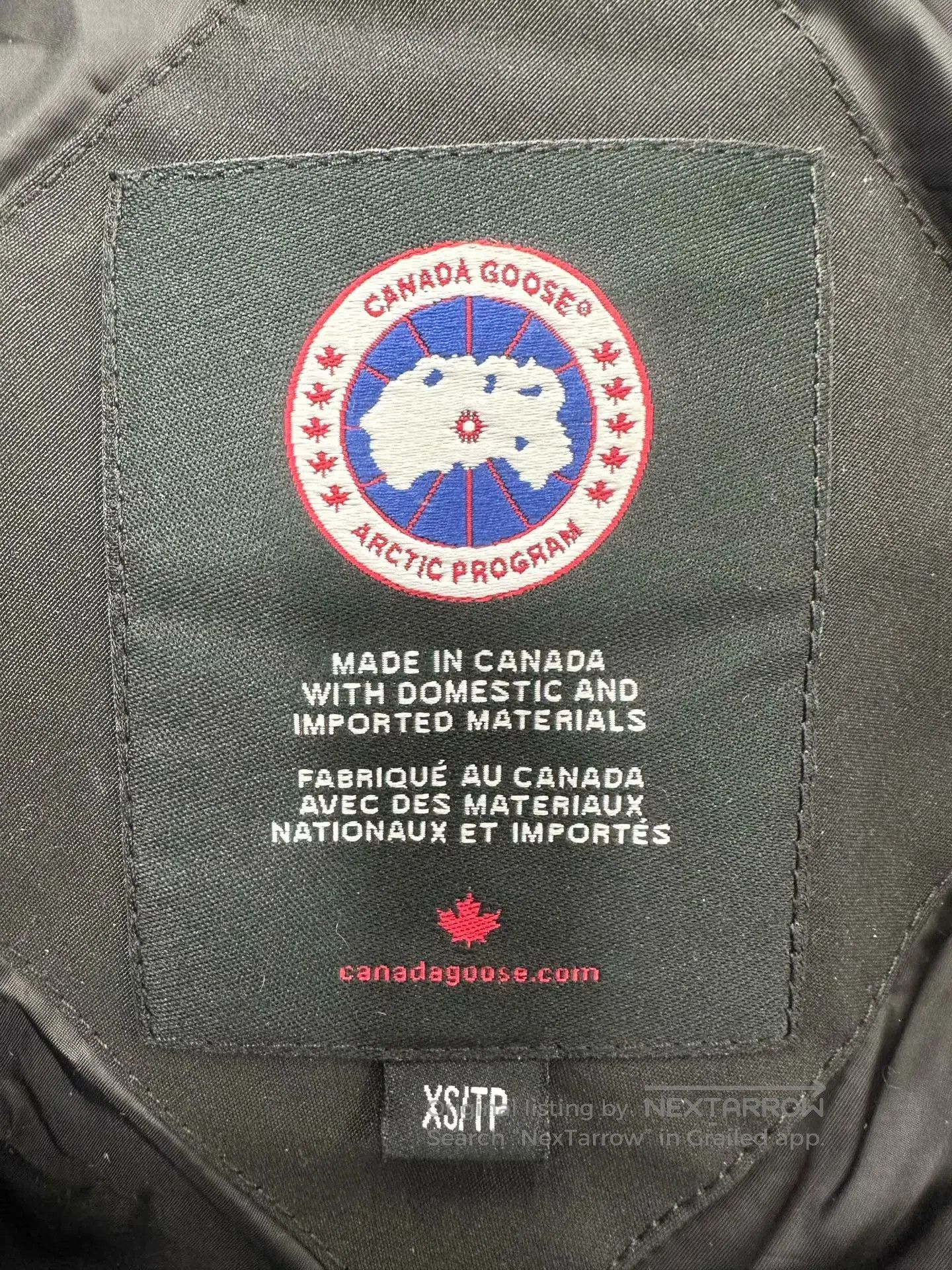 Canada Goose Canada Goose Black Red Label Short Down Jacket| Size US XS / EU 42 / 0 - 3 Thumbnail