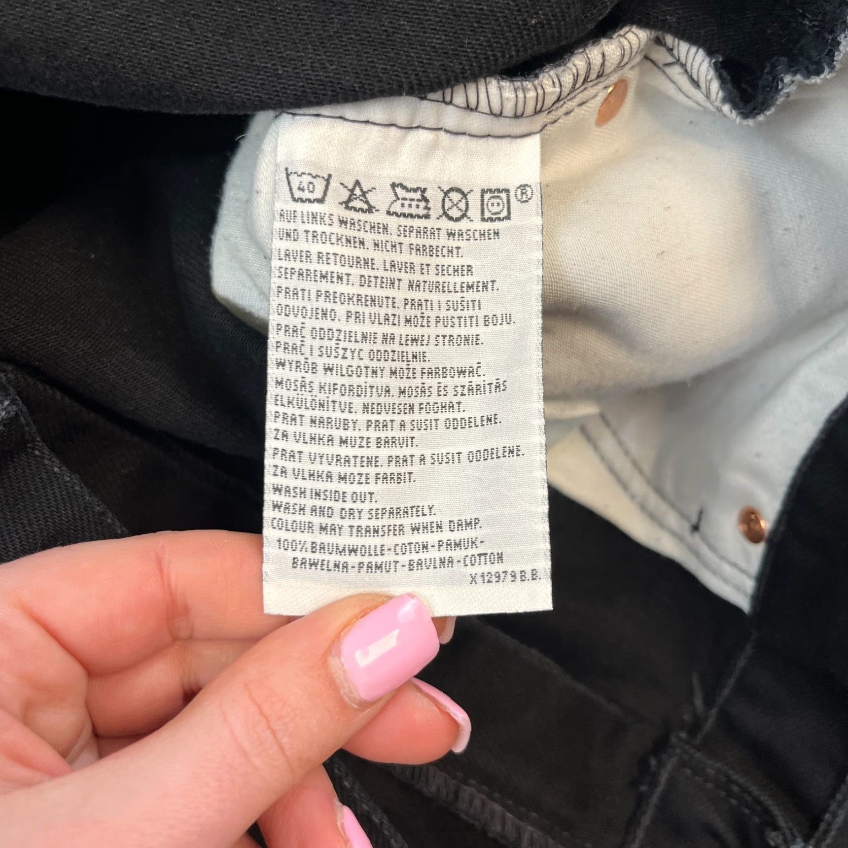 Levi's Vintage Levi's Levi 's 615 Jeans Straight 36 30 Black 90s Orange Tab Zip Fly Cotton Denim Mens Jeans 90s Theme Mens Size US 36 / EU 52 - 7 Thumbnail