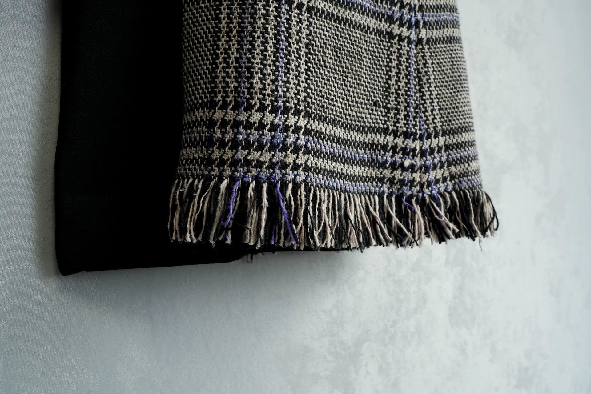 Yohji Yamamoto Yohji Yamamoto 20AW Double-Faced Check Fringe Coat 2-4 Size US M / EU 48-50 / 2 - 8 Thumbnail