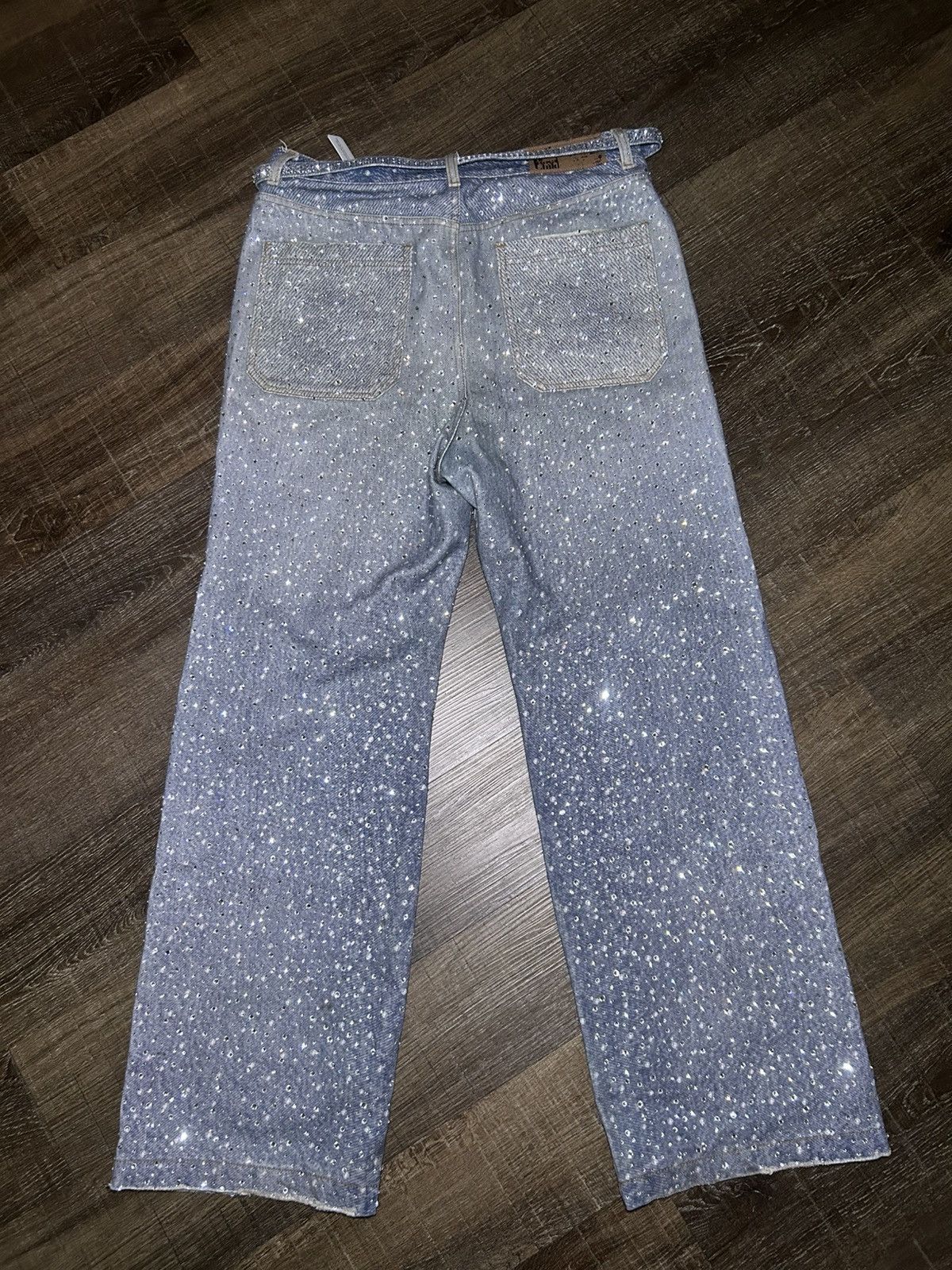 Birth of Royal Child Birth Of Royal Child Swarovski Blue Denim Size US 34 / EU 50 - 7 Thumbnail