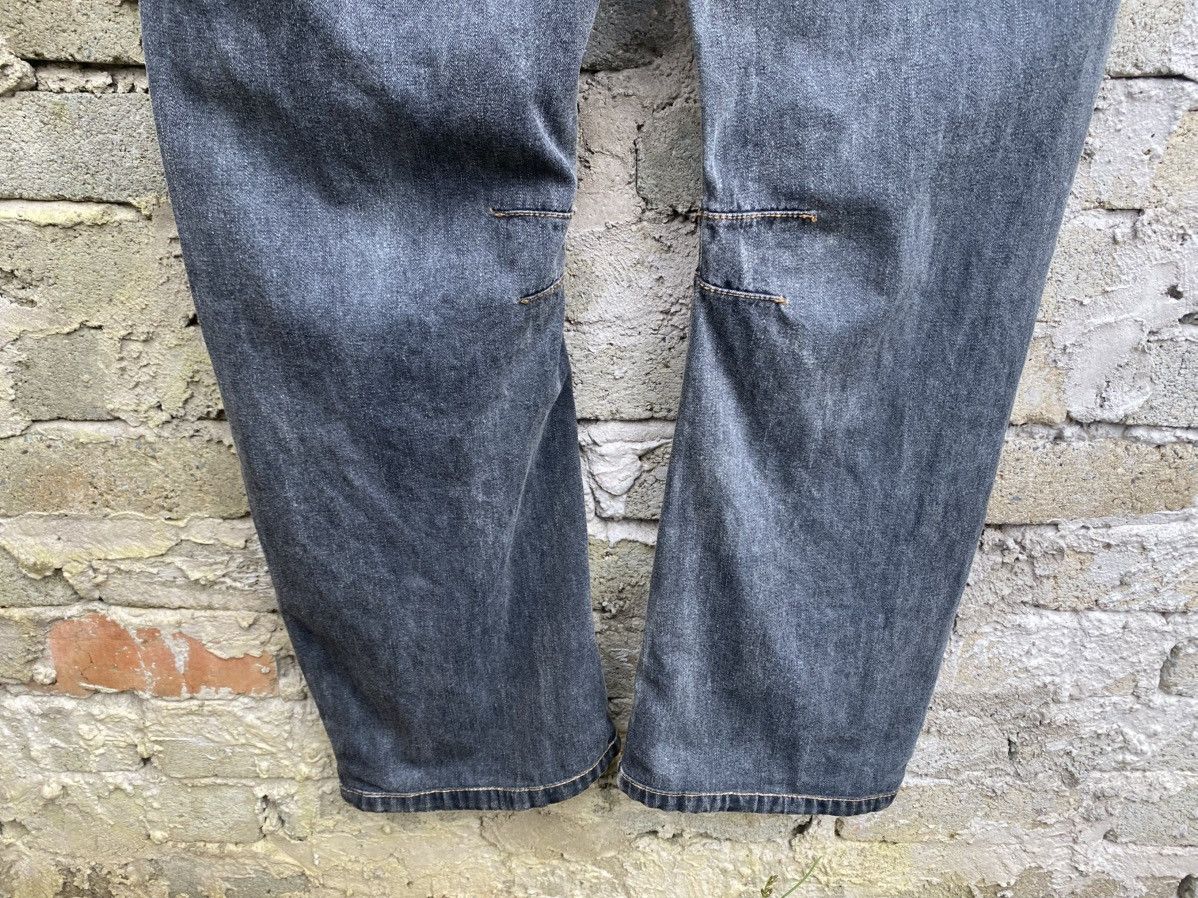 Japanese Brand Tough Jeansmith Lion Patch Banana Bootcut Jeans Size US 30 / EU 46 - 6 Thumbnail