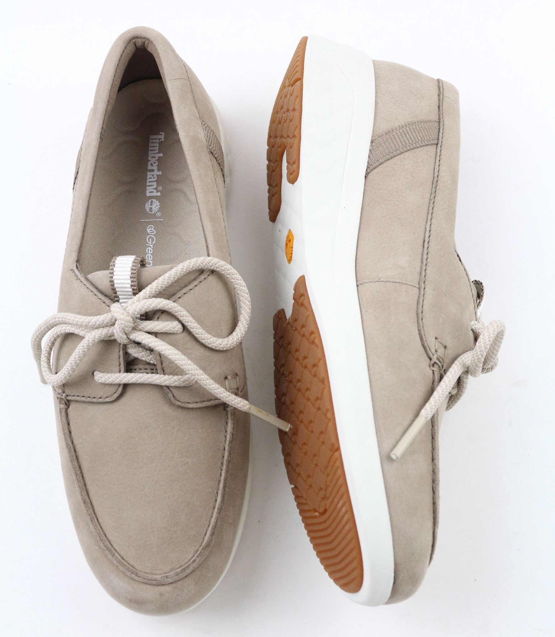 Timberland A2G71 UK4.5 Leather Almond GreenStride ReBOTL On 79584 Size US 6.5 / IT 36.5 - 6 Thumbnail