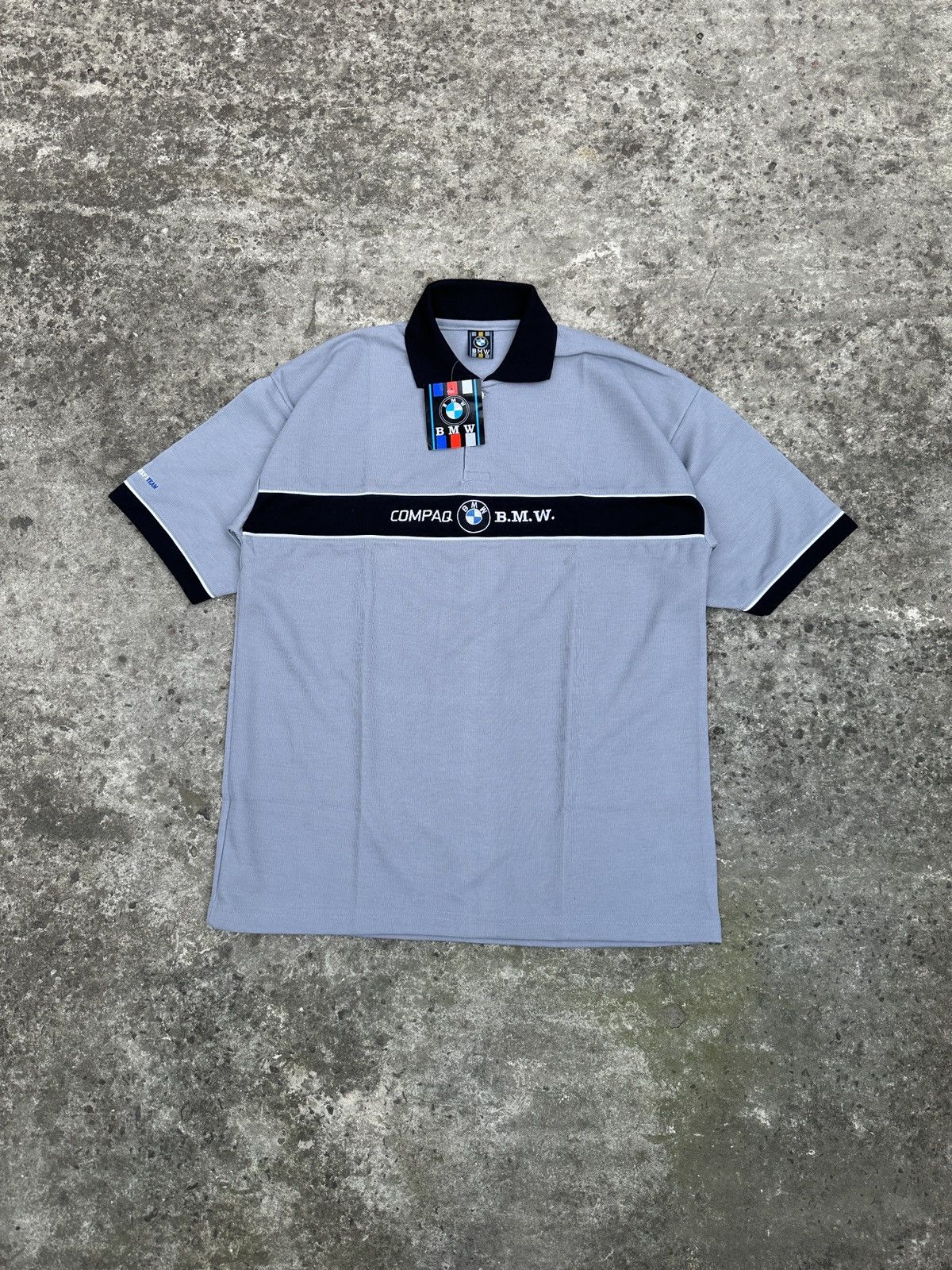 BMW BMW COMPAQ Logo Racing Polo Streetwear Williams F-1 Team XL Size US XL / EU 56 / 4 - 1 Thumbnail
