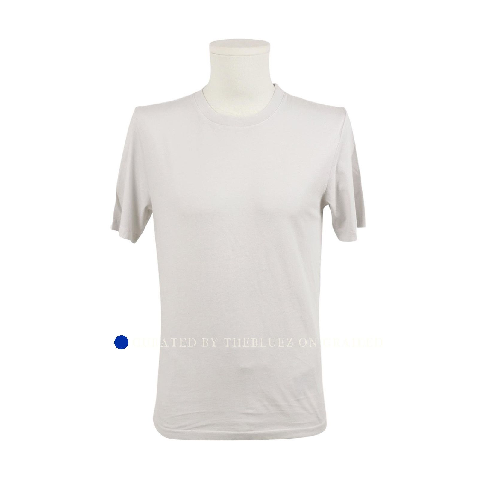Maison Margiela Minimalist Organic Cotton T-Shirt in White Size US XS / EU 42 / 0 - 1 Thumbnail