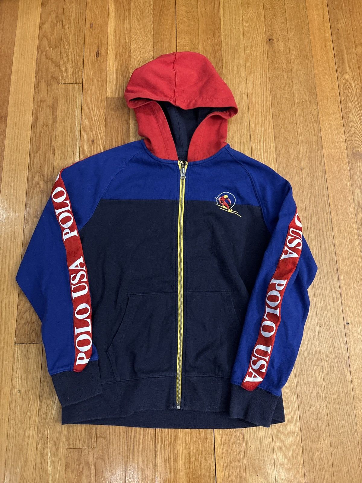 Polo Ralph Lauren Polo Ralph Lauren Ski Zip-Up Hoodie Mens S Size US S / EU 44-46 / 1 - 1 Thumbnail