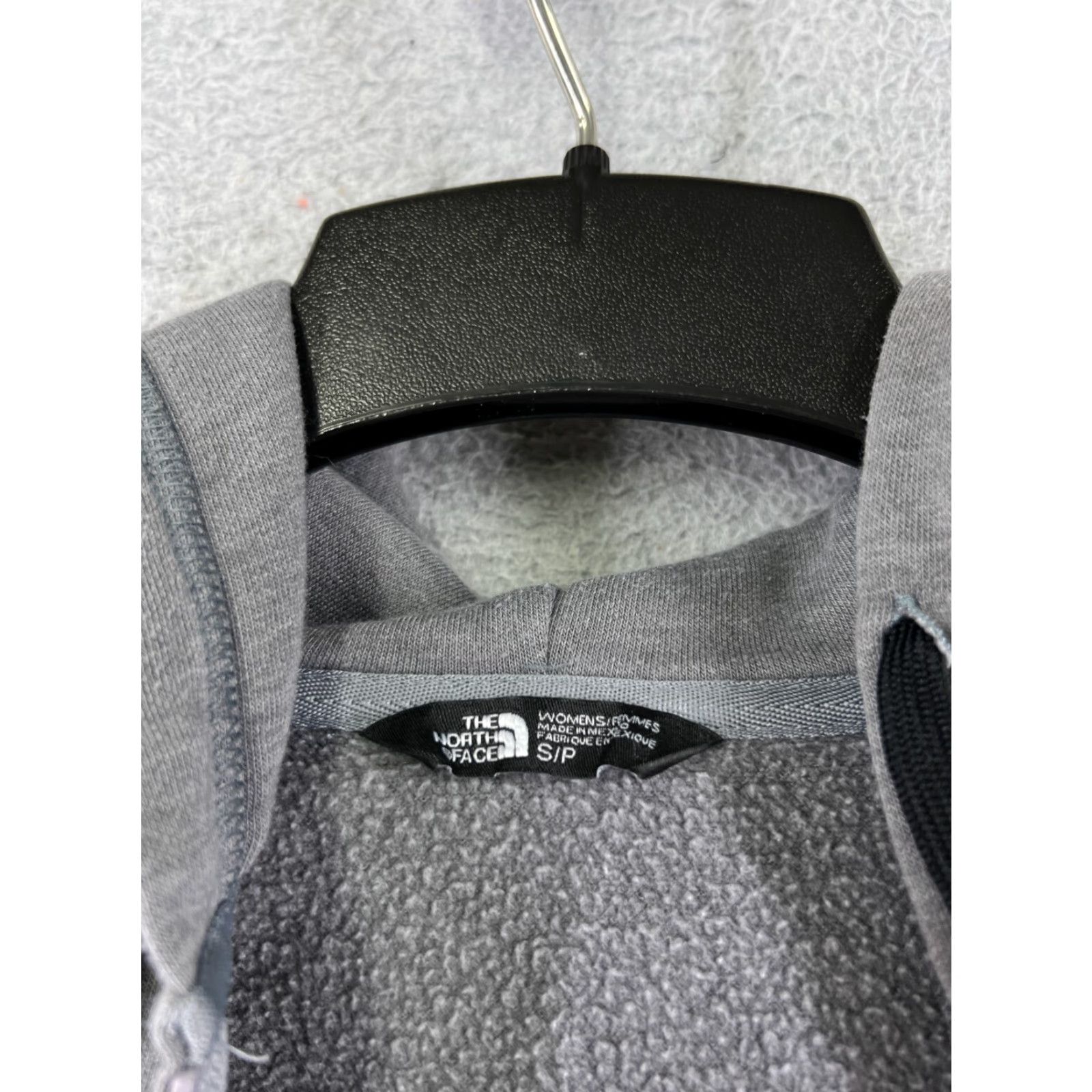 The North Face VINTAGE The North Face Hoodie Shirt Womens Small Gray Black Full Zip Pockets Cotton Nike Size S / US 4 / IT 40 - 3 Thumbnail