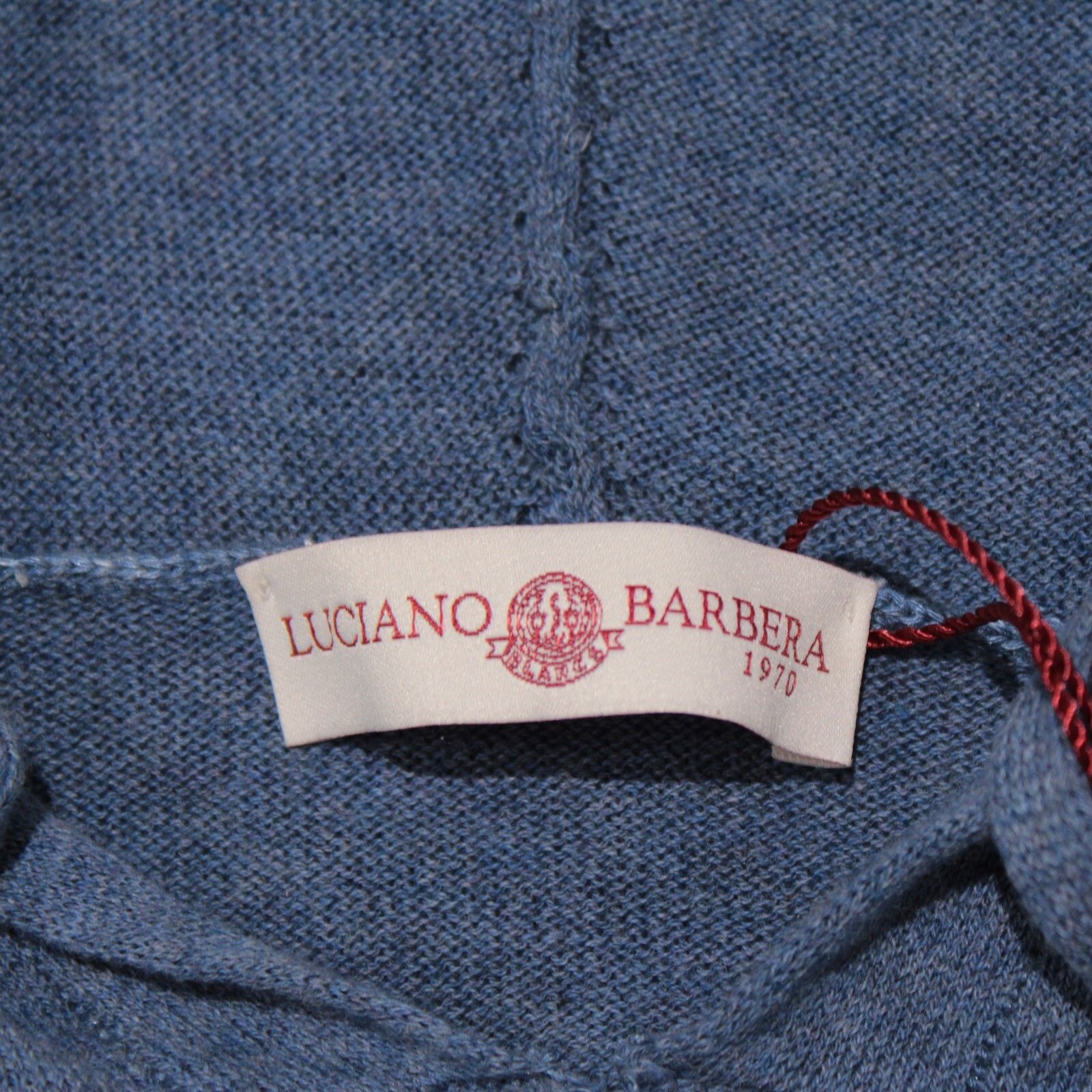 Luciano Barbera Luciano Barbera Sweater Size US M in Blue Size US M / EU 48-50 / 2 - 7 Thumbnail