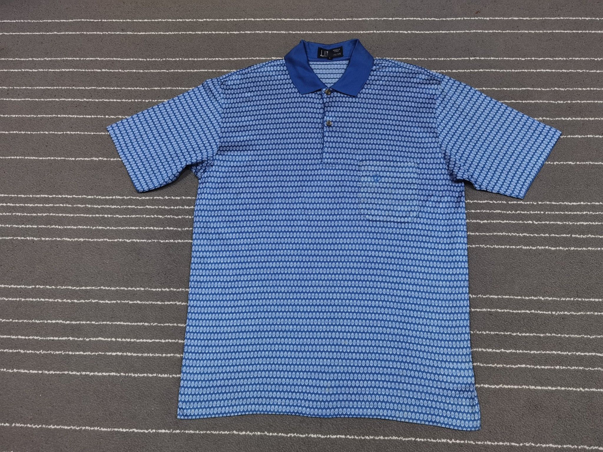 Alfred Dunhill dunhill Italy vintage pocket polo tee M 2203 Size US M / EU 48-50 / 2 - 1 Thumbnail