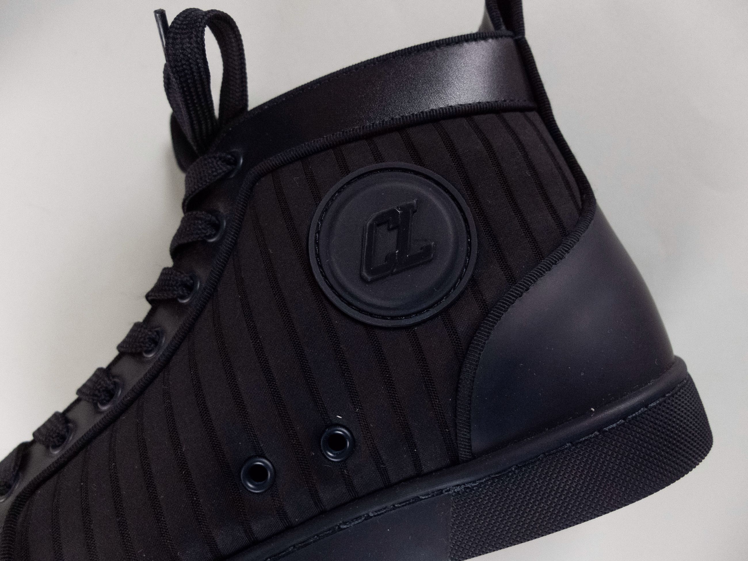 Christian Louboutin CHRISTIAN LOUBOUTIN Louis Varsimax navy black sneakers 8 41 Size US 8 / EU 41 - 7 Thumbnail
