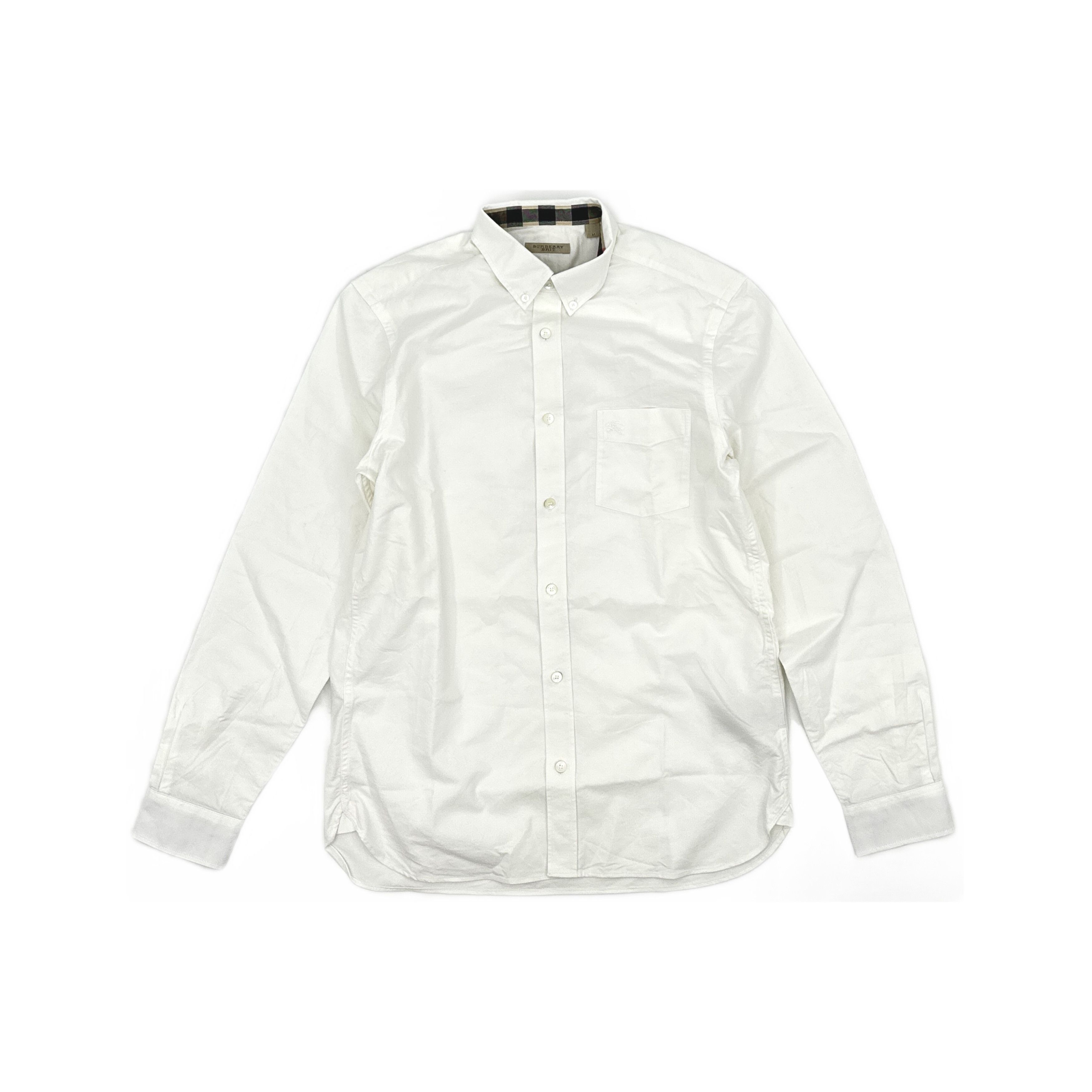 Burberry Burberry Check Collar Button Up Shirt Size M Size US M / EU 48-50 / 2 - 1 Thumbnail