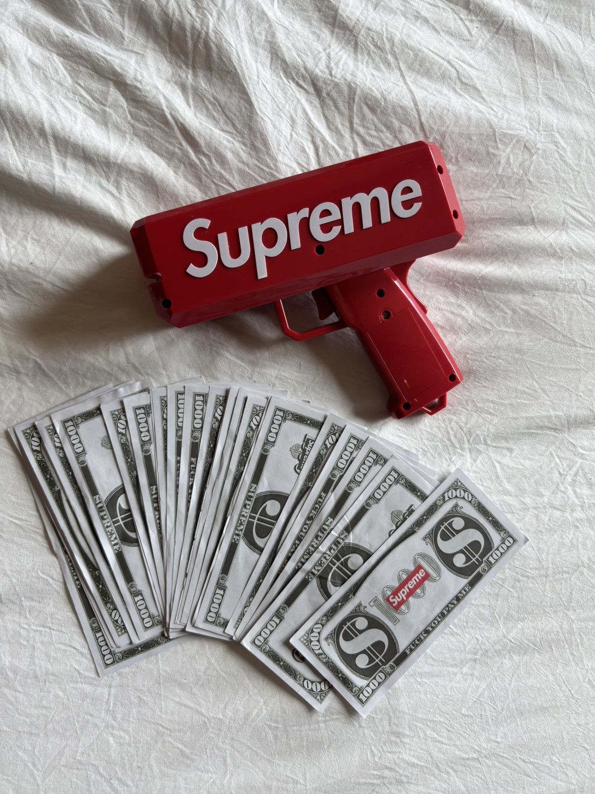 Supreme Supreme Cash Cannon (Money Gun) | Grailed