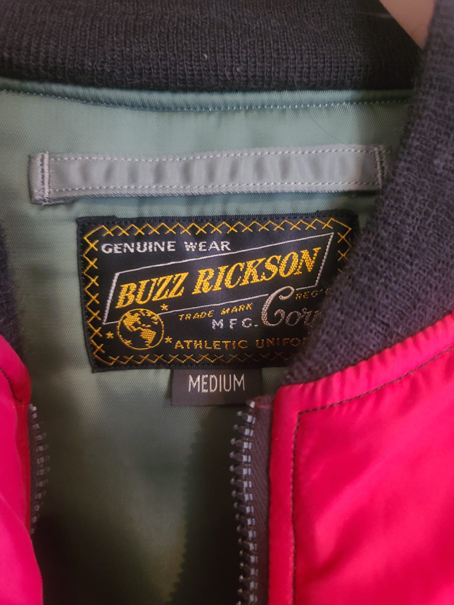 Buzz Rickson's Buzz Rickson Blazing Red MA-1 Size US M / EU 48-50 / 2 - 10 Thumbnail
