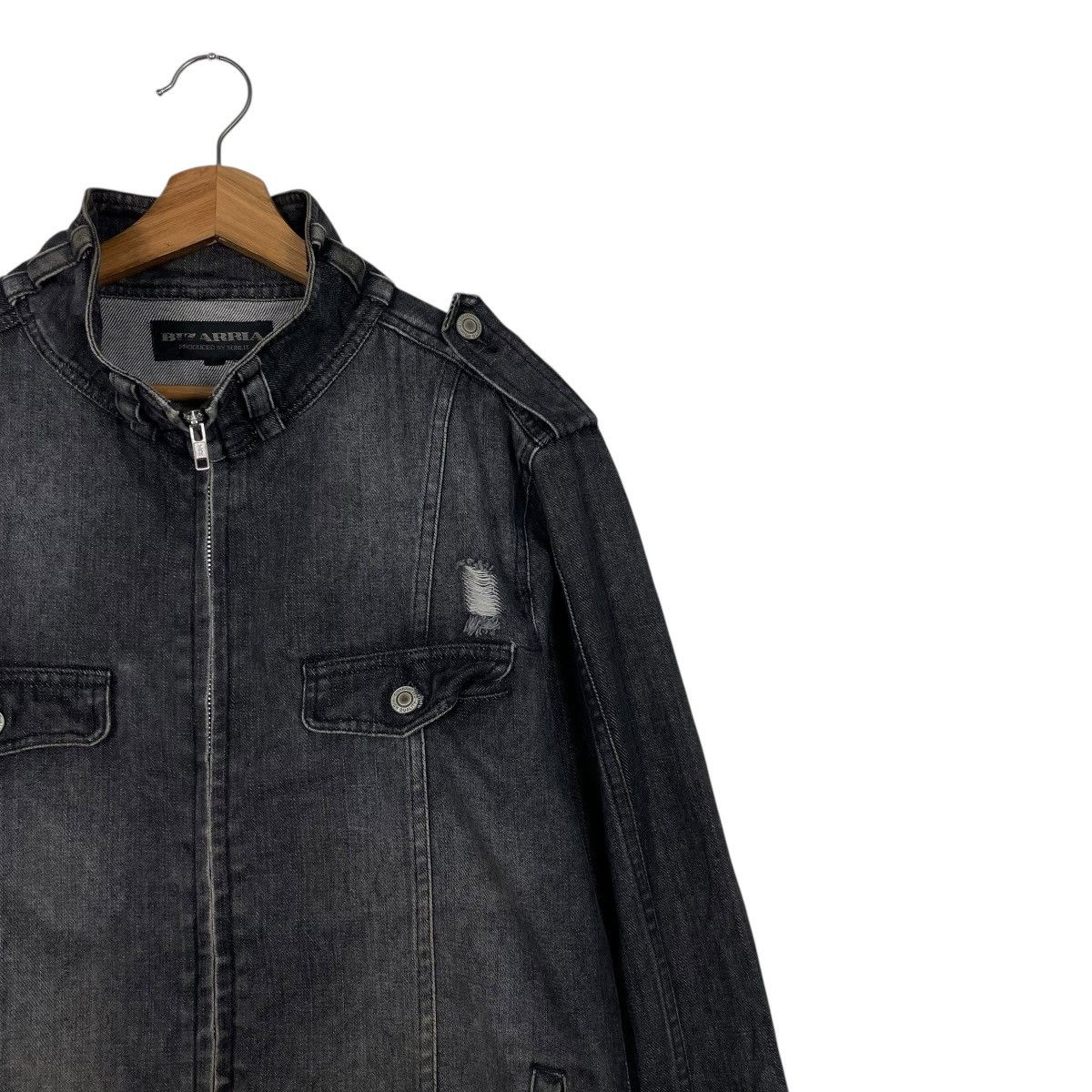 Japanese Brand Japanese Brand Bizarria Denim Jacket Size US S / EU 44-46 / 1 - 5 Thumbnail
