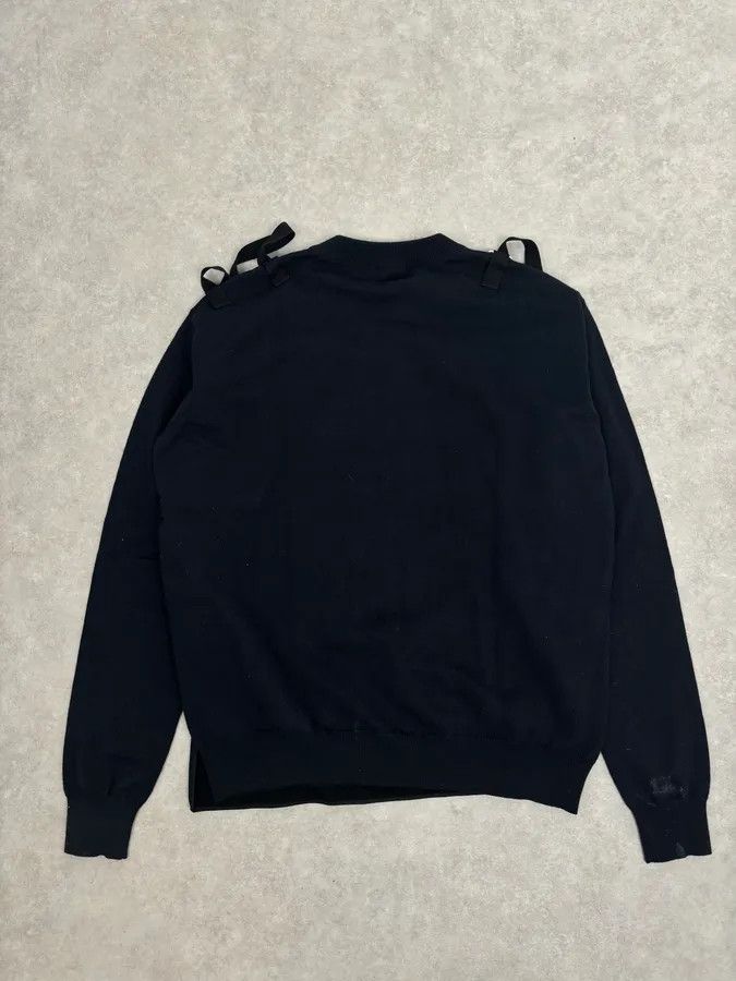 Jil Sander Jil Sander Two Front Bondage Navy Sweater Size US M / EU 48-50 / 2 - 5 Thumbnail