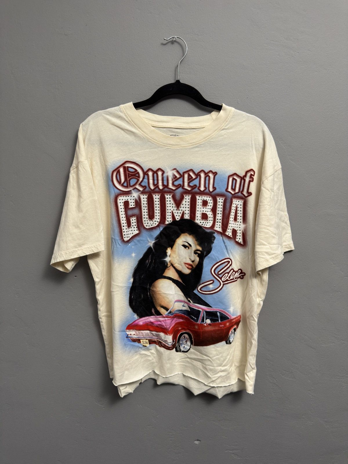 Forever 21 Forever 21 Vintage Style Tee (Cream) Size US L / EU 52-54 / 3 - 1 Thumbnail