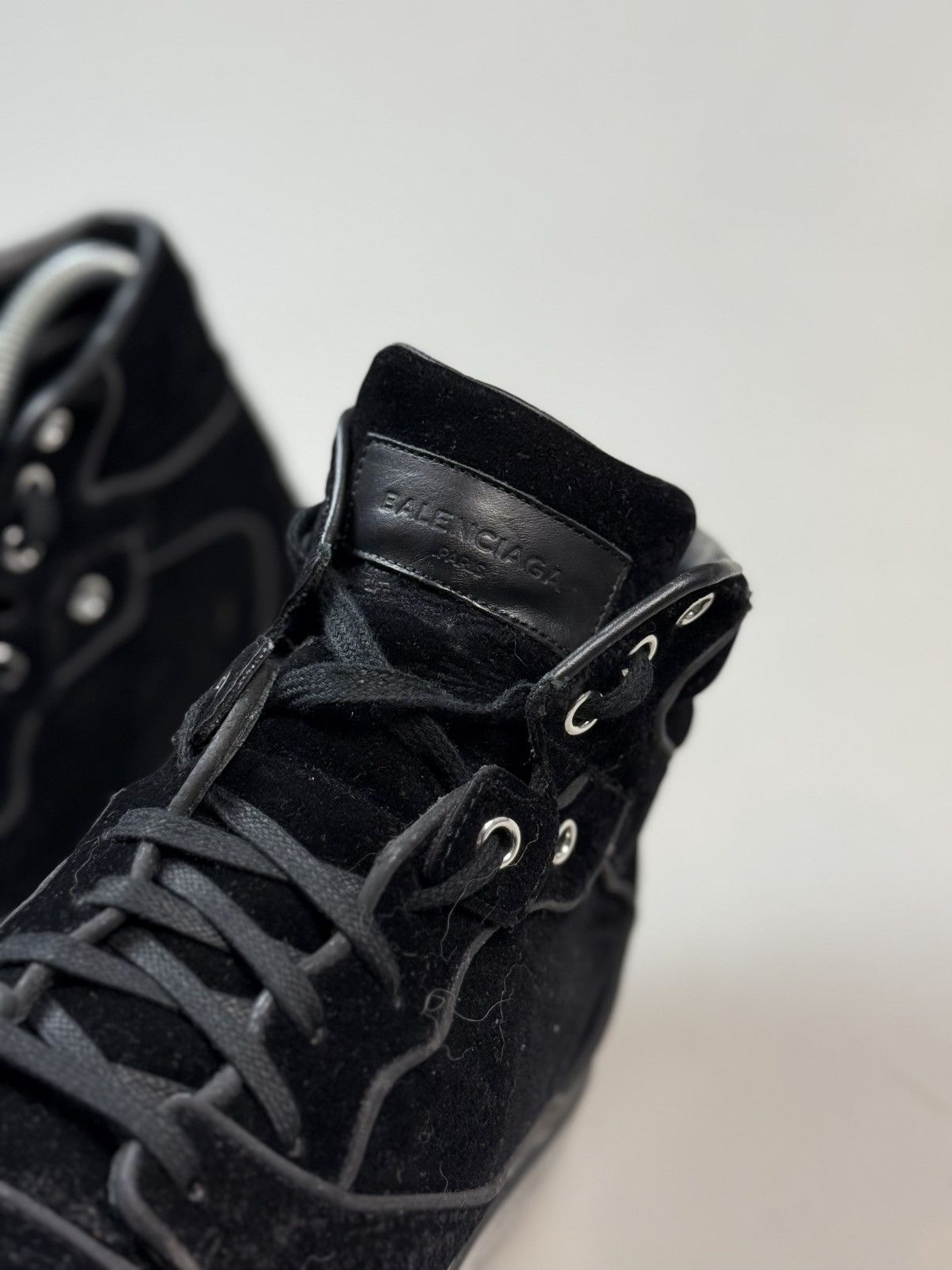 Balenciaga Balenciaga City Suede High Top Lace Up Basket Sneakers Shoes Size US 8 / IT 38 - 13 Thumbnail
