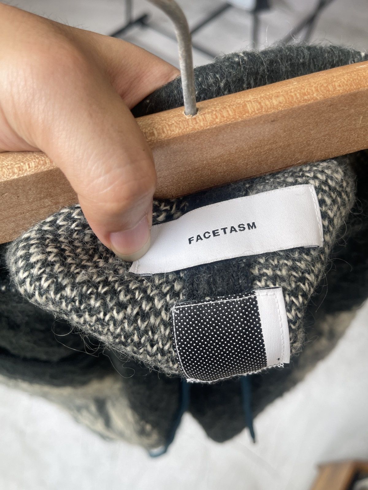 Facetasm FACETASM Mohair Knit Shorts Size US 30 / EU 46 - 5 Thumbnail